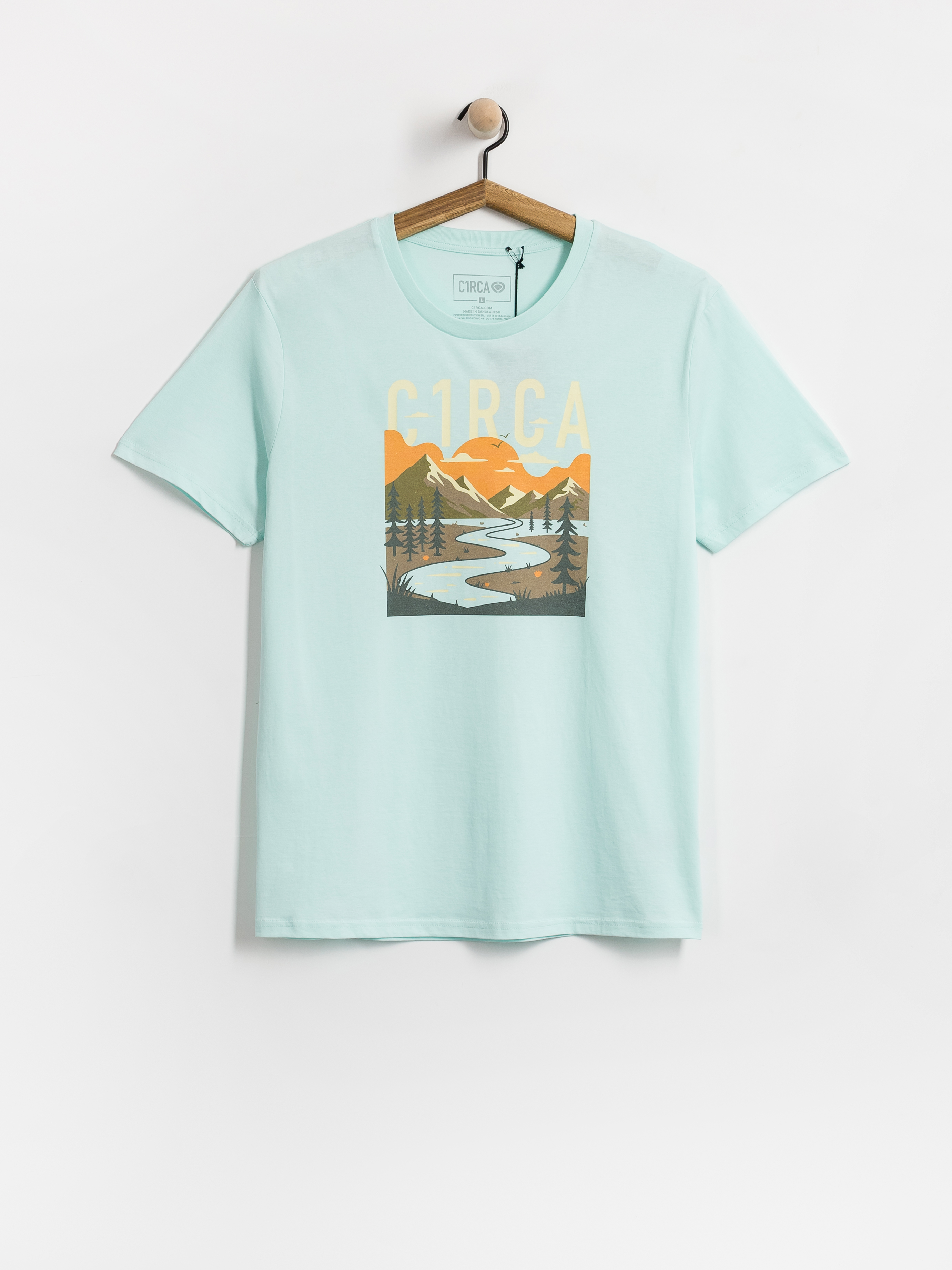 Circa T-Shirt Natural Flow (carribean blue)