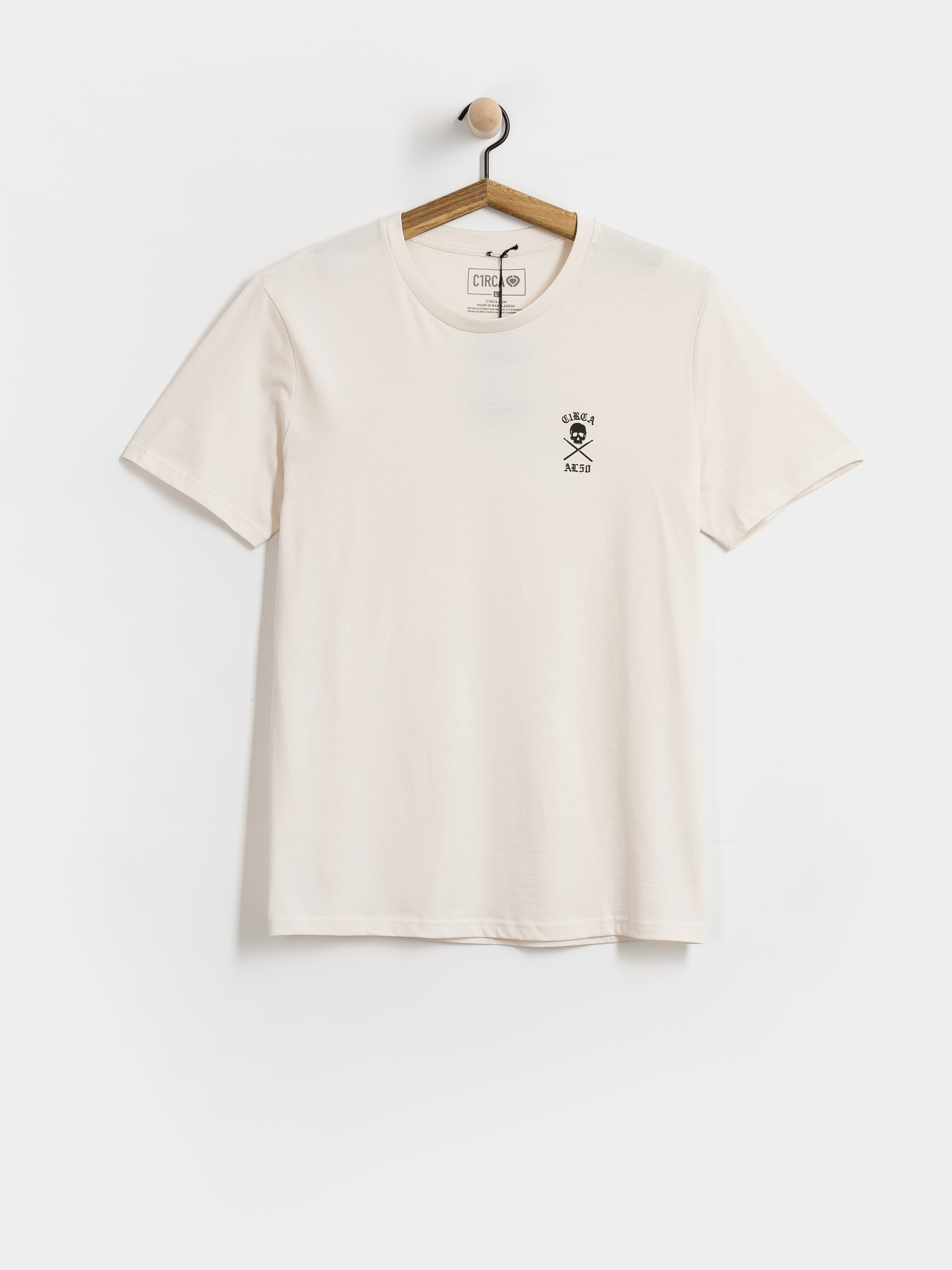 Circa T-Shirt Al 50 Skull (vintage white/black)