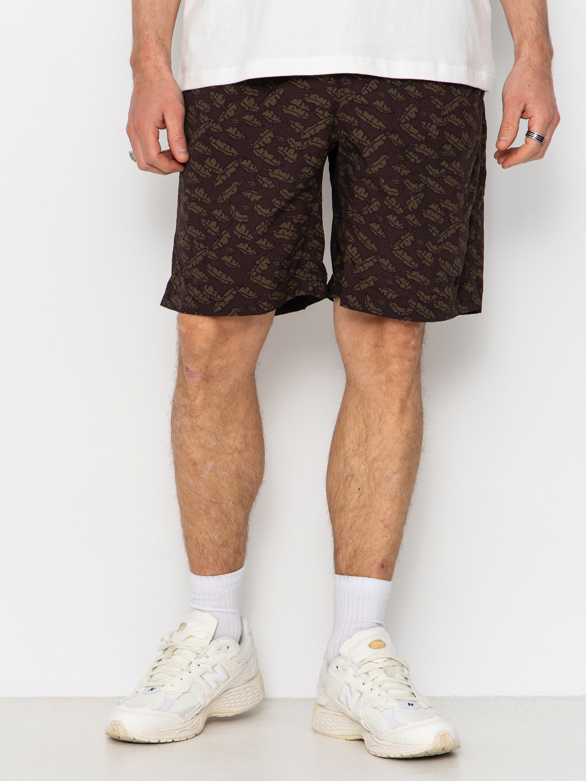 Gramicci Nylon Packable G-Short Shorts (brown leaf)