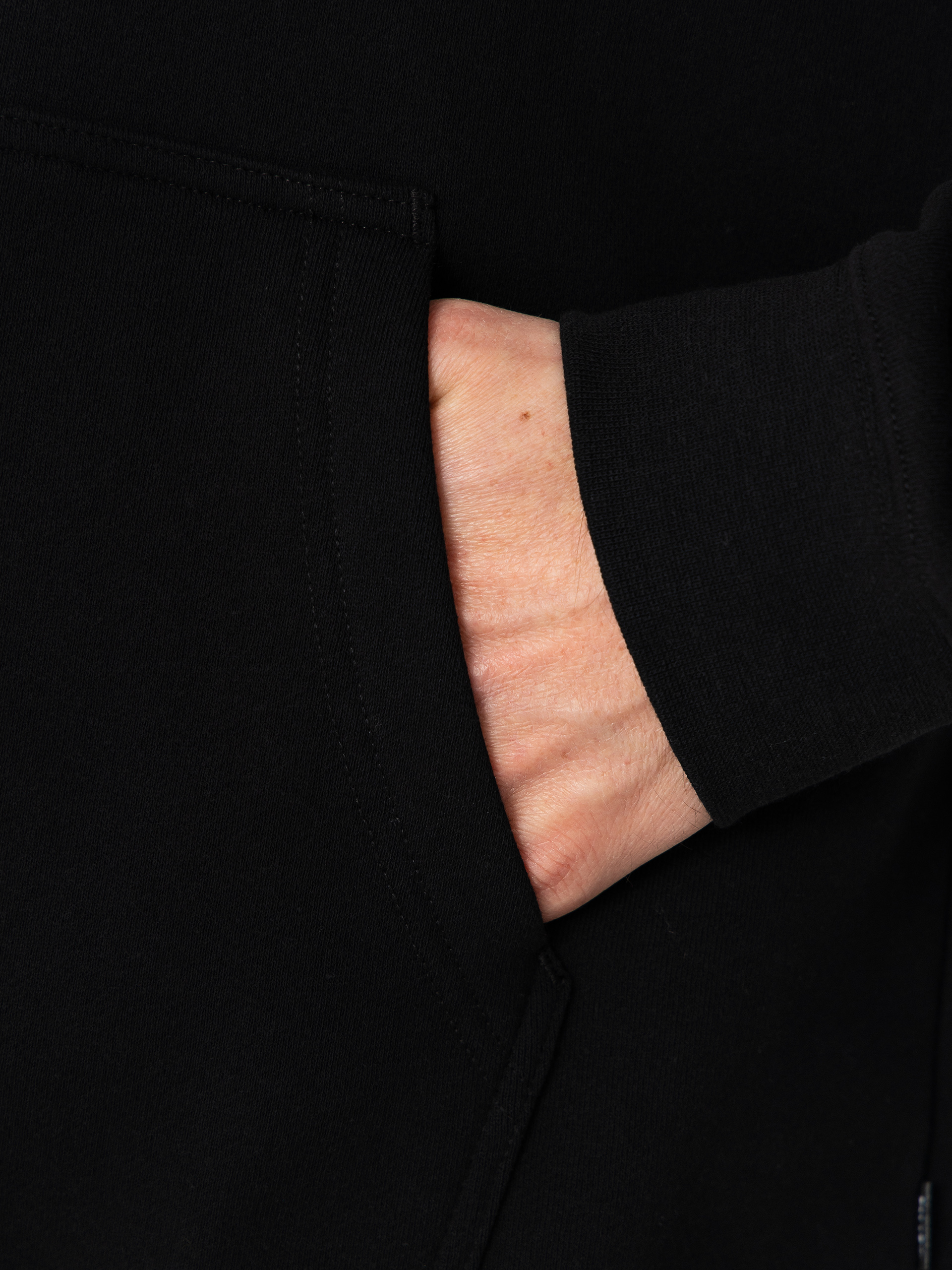 HUF Triple Triangle HD Hoodie (black/white)