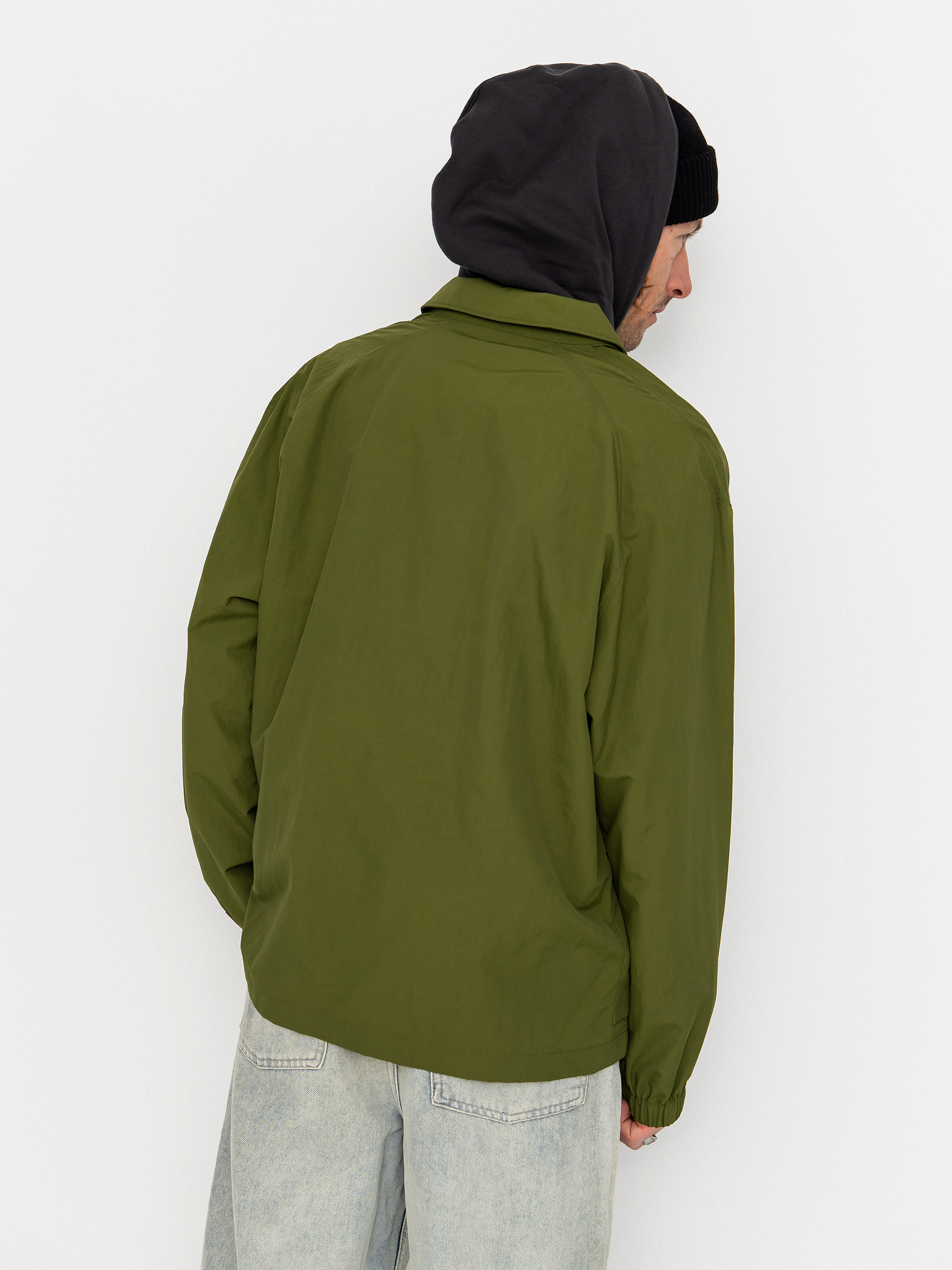 The North Face Tnf Red Box Nylon Longsleeve (woodland green)