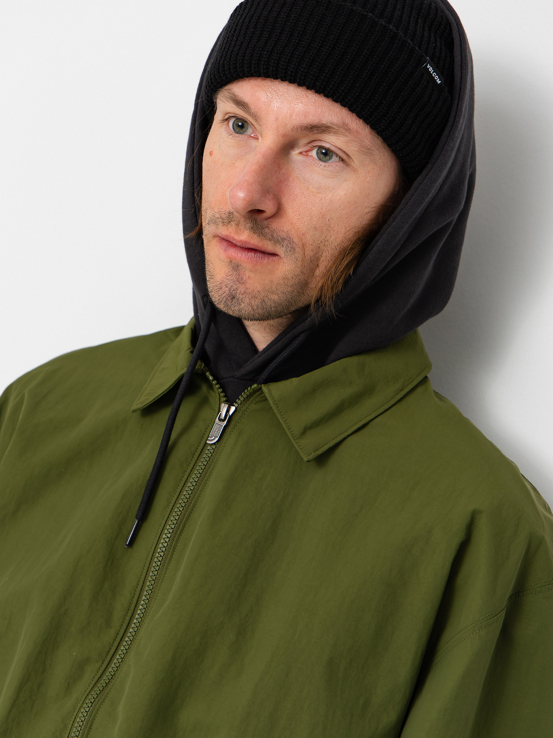 The North Face Tnf Red Box Nylon Longsleeve (woodland green)