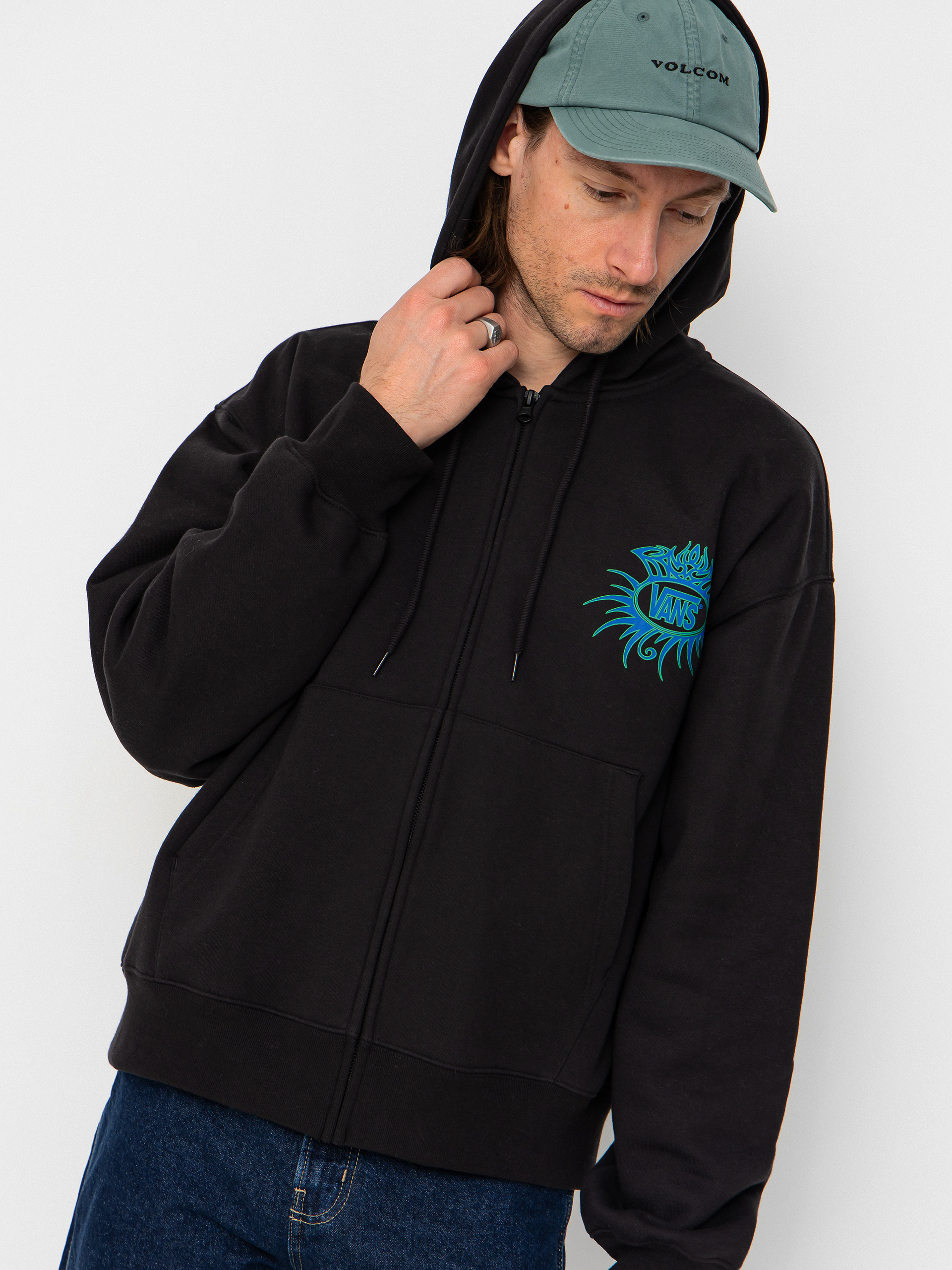 Vans Torched Full Zip Sweatshirt (black)