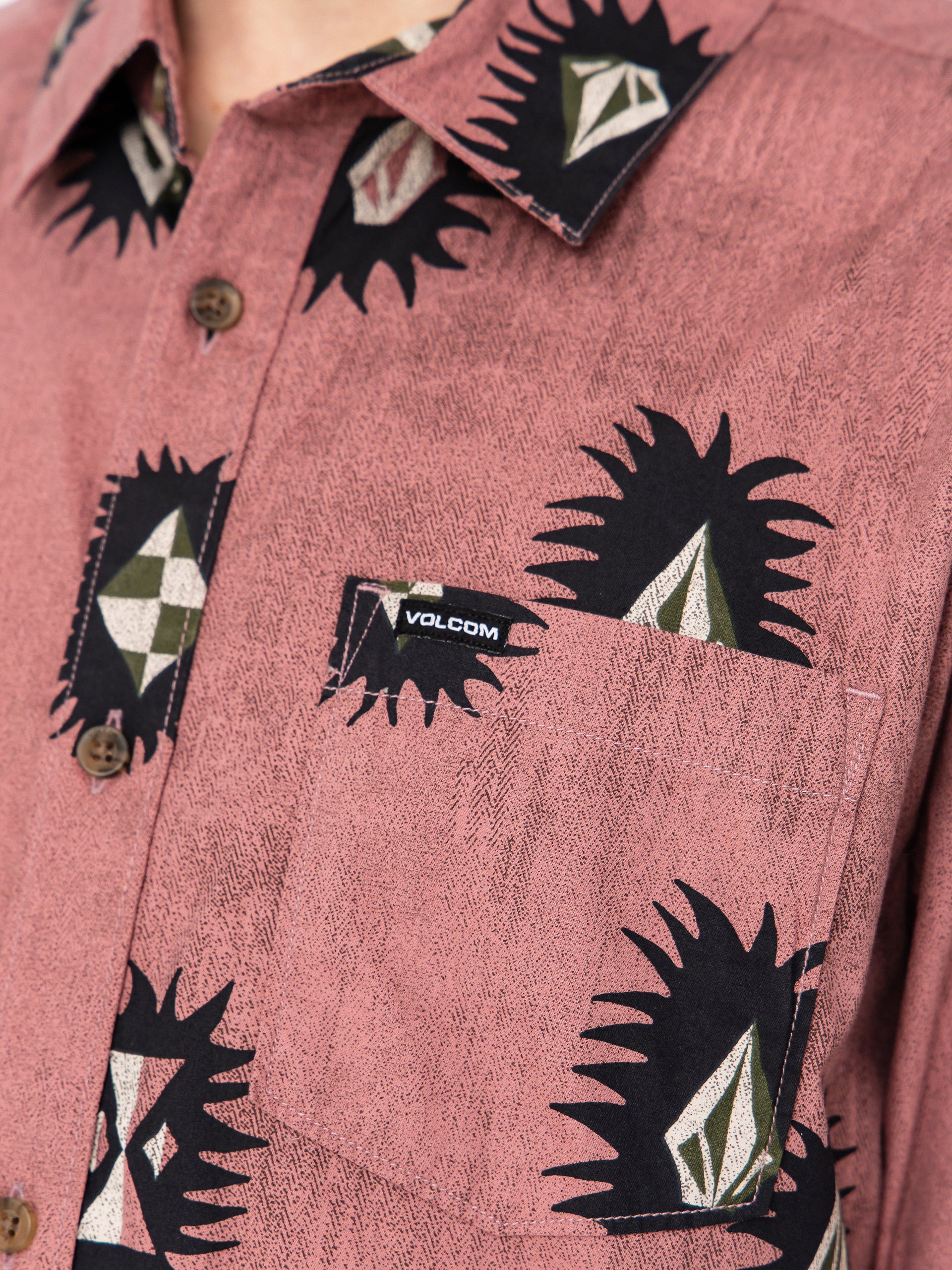 Volcom Markerstone Hemd (stone rose)
