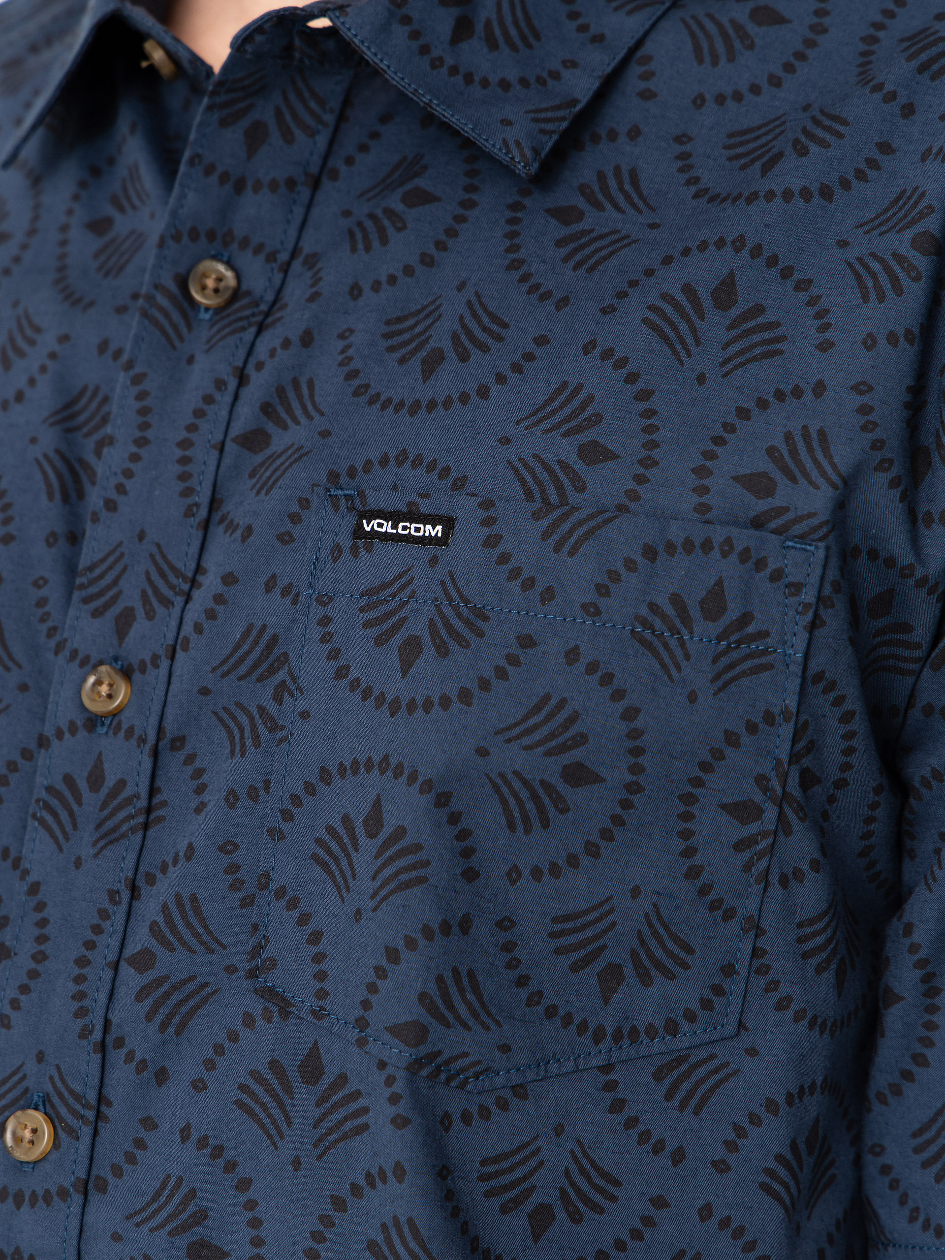 Volcom Scaler Stone Hemd (midnight blue)