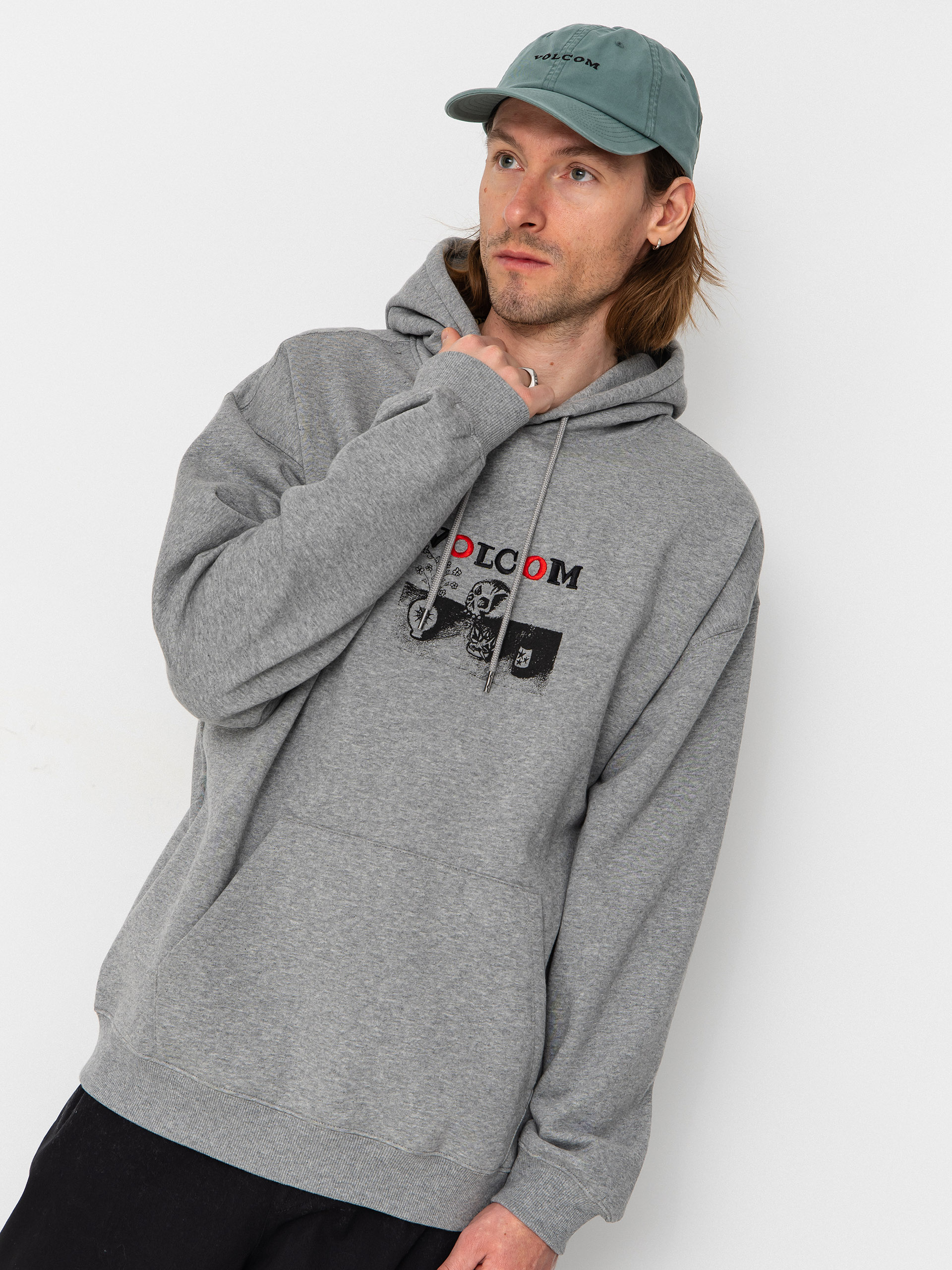 Volcom Fa Seth Conboy HD Hoodie (heather grey)