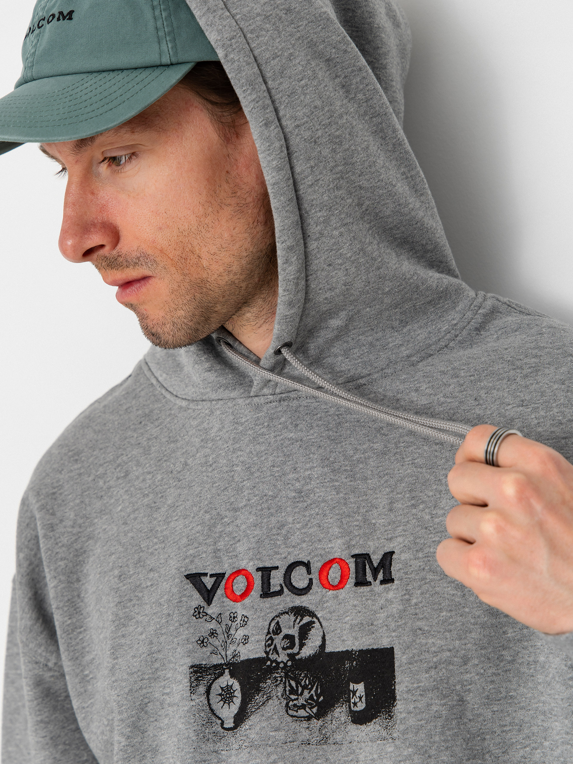 Volcom Fa Seth Conboy HD Hoodie (heather grey)