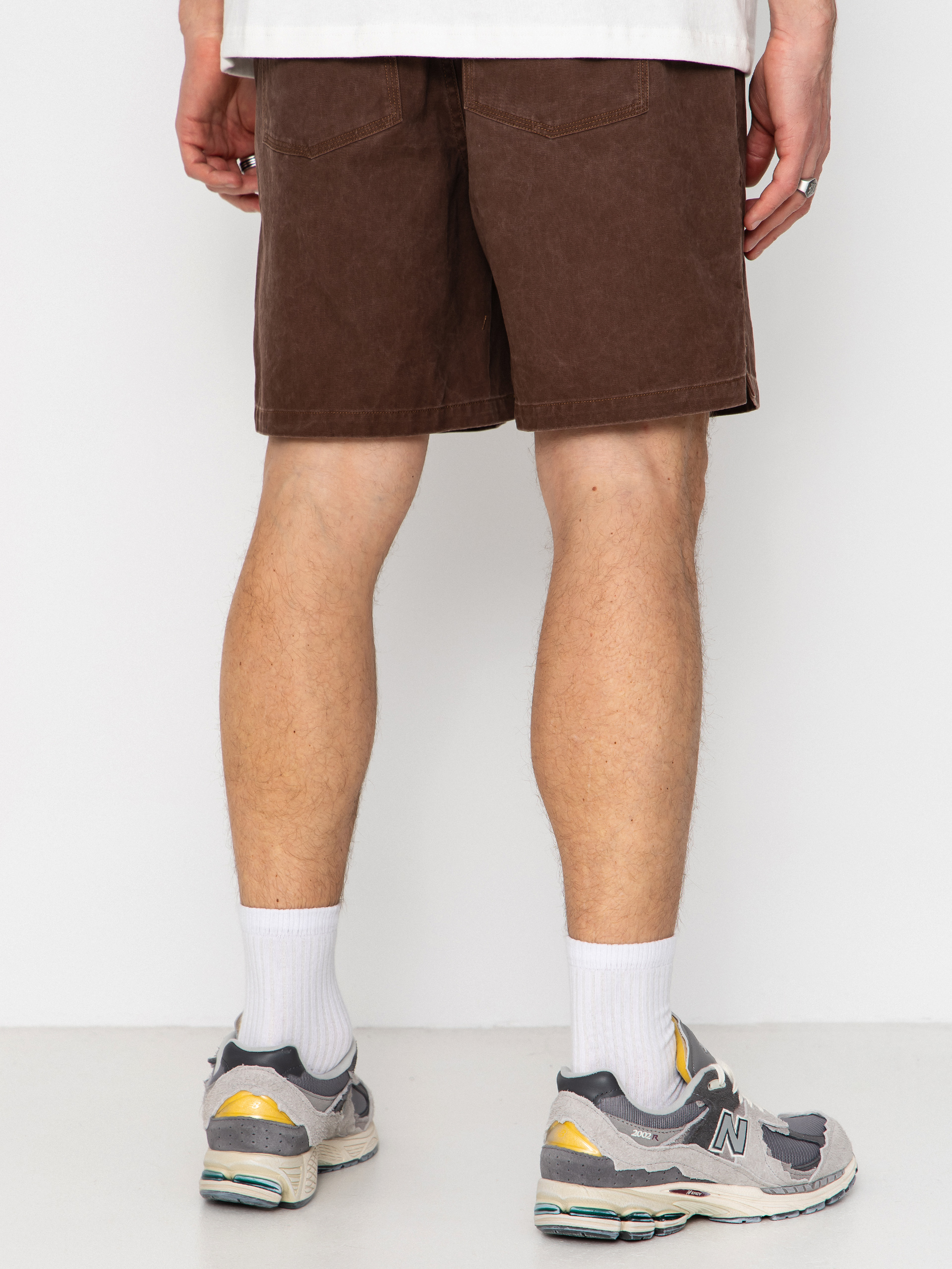 Brixton Everyday Vintage Wash Shorts (chocolate)