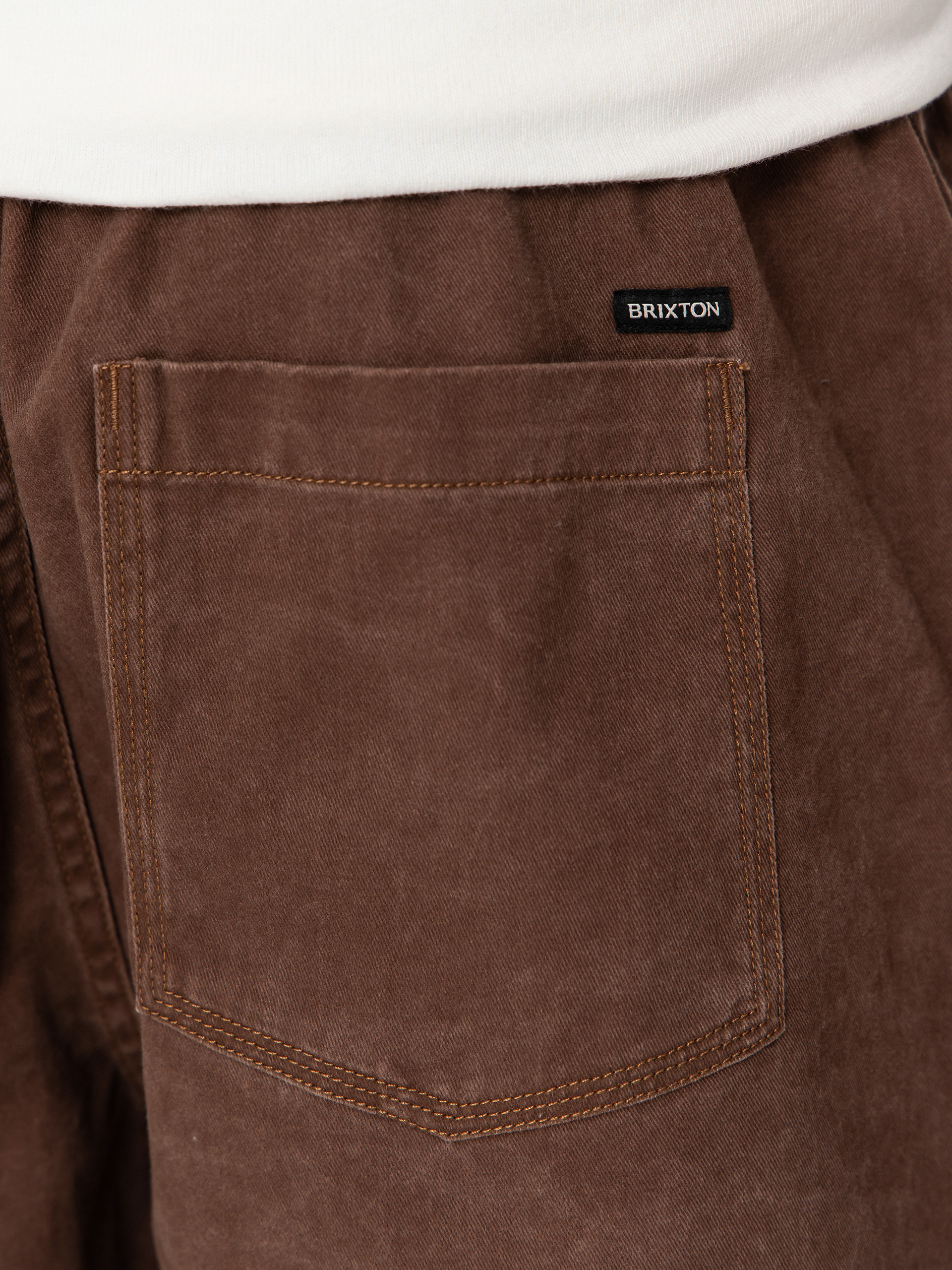 Brixton Everyday Vintage Wash Shorts (chocolate)