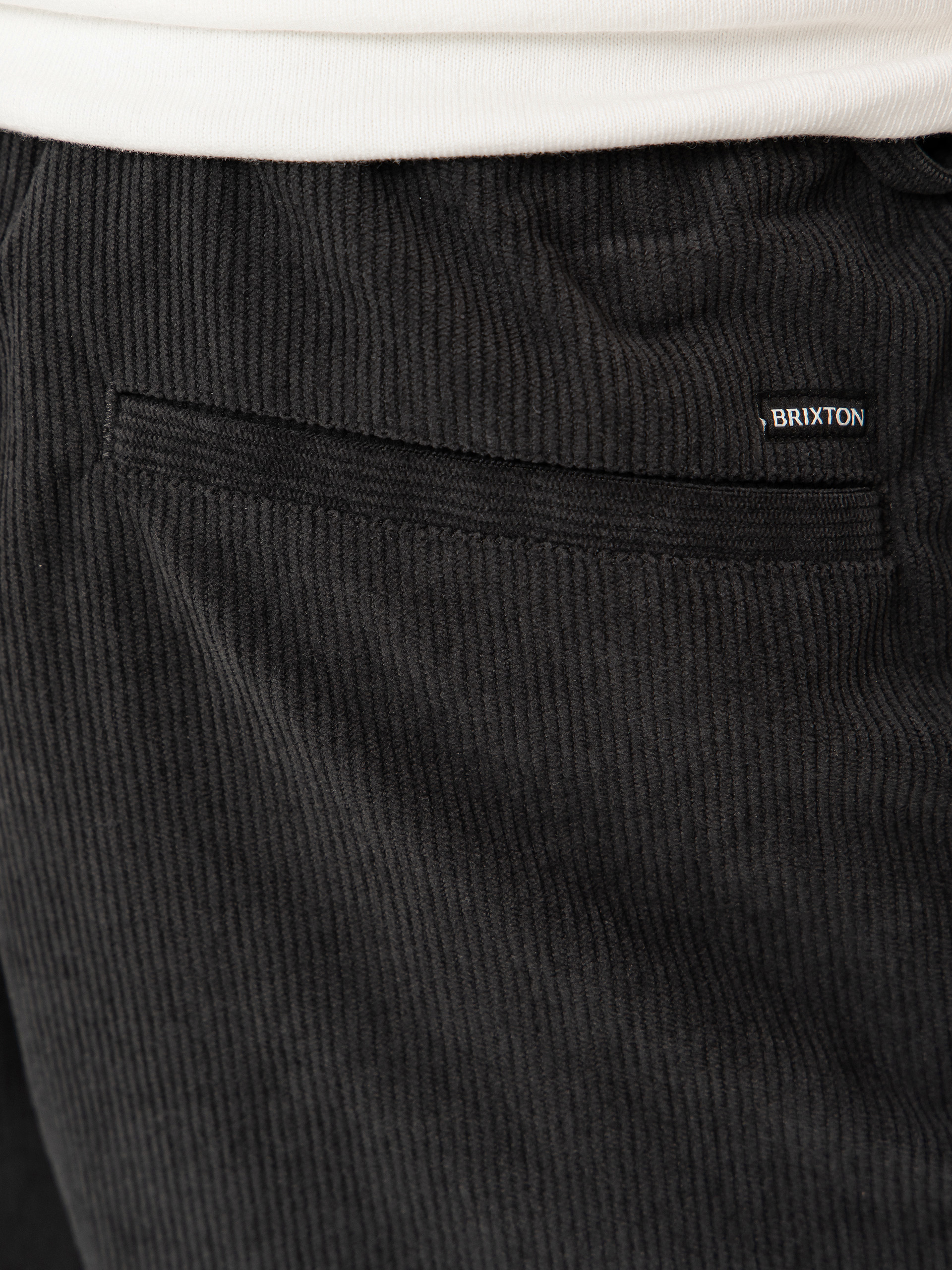 Brixton Everyday Corduroy Shorts (vintage black)