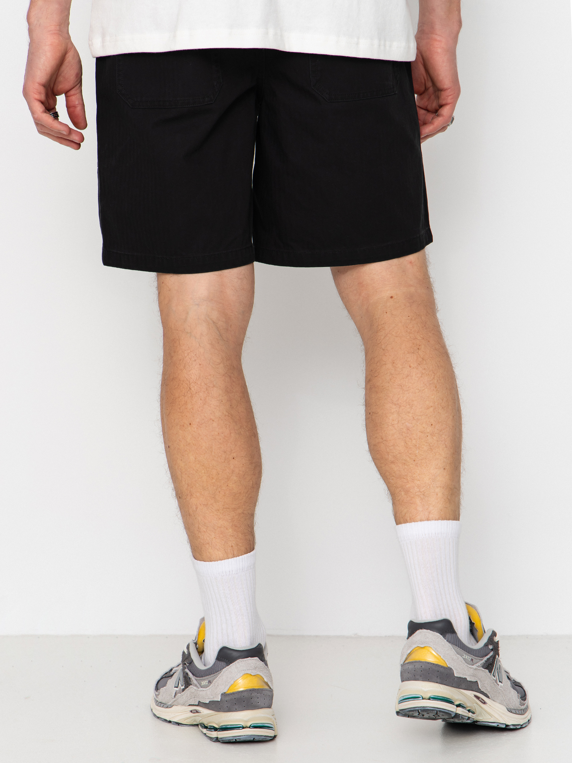Brixton Surplus Vw Herringbone Shorts (washed black)
