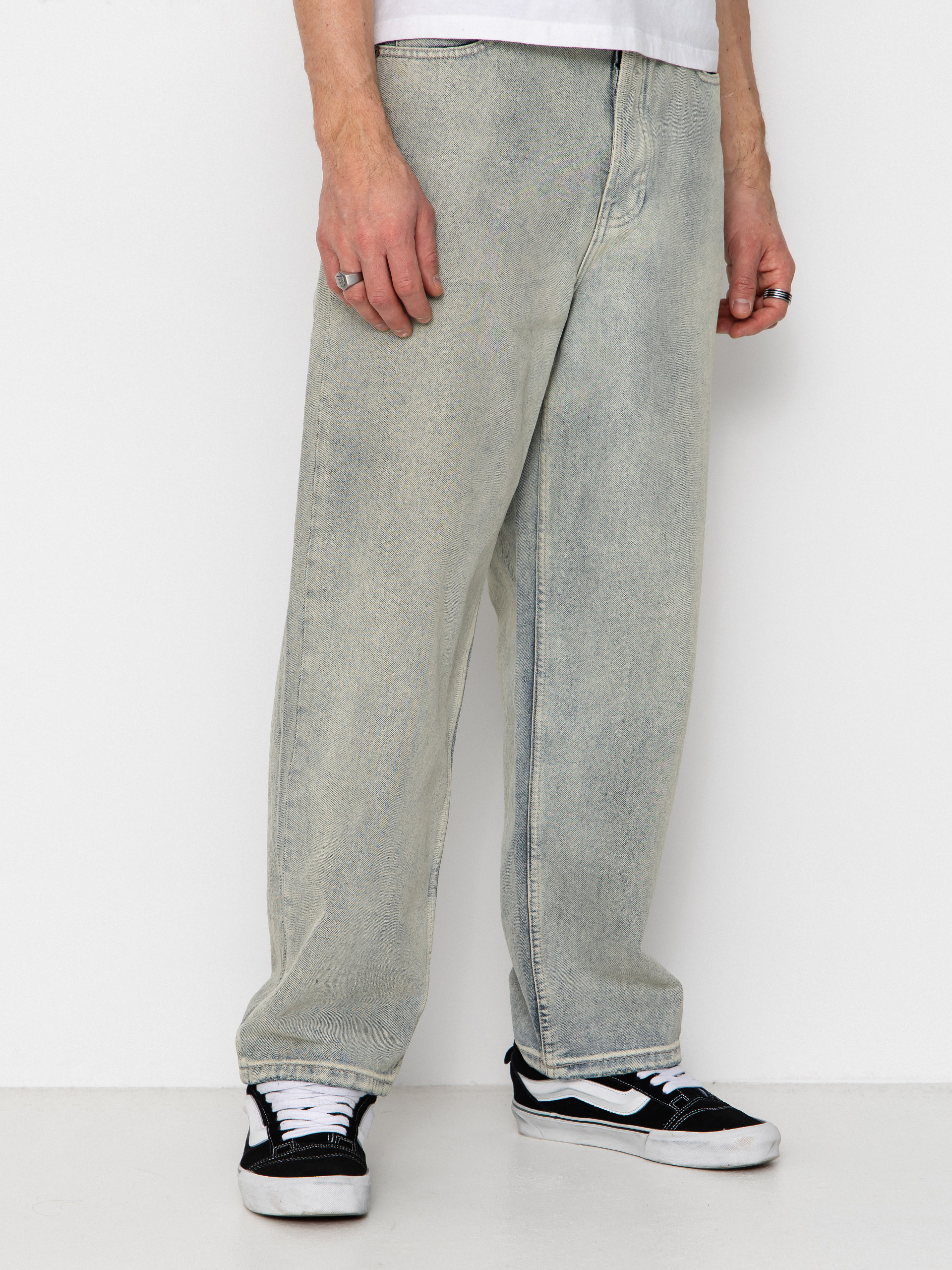 Element Big 5 Denim Hose (ash bleach wash)