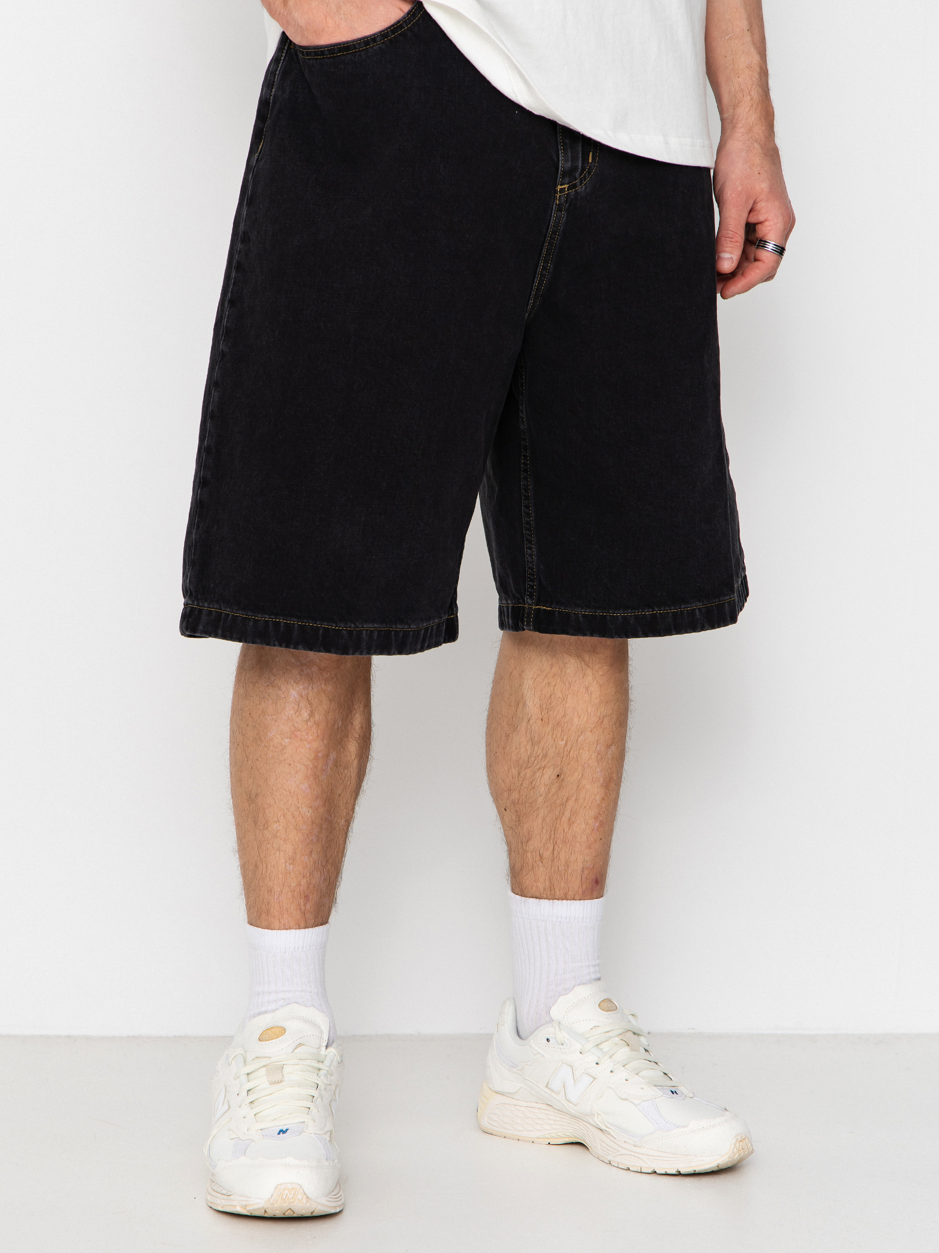 Carhartt WIP Shorts Brandon (black stone washed)