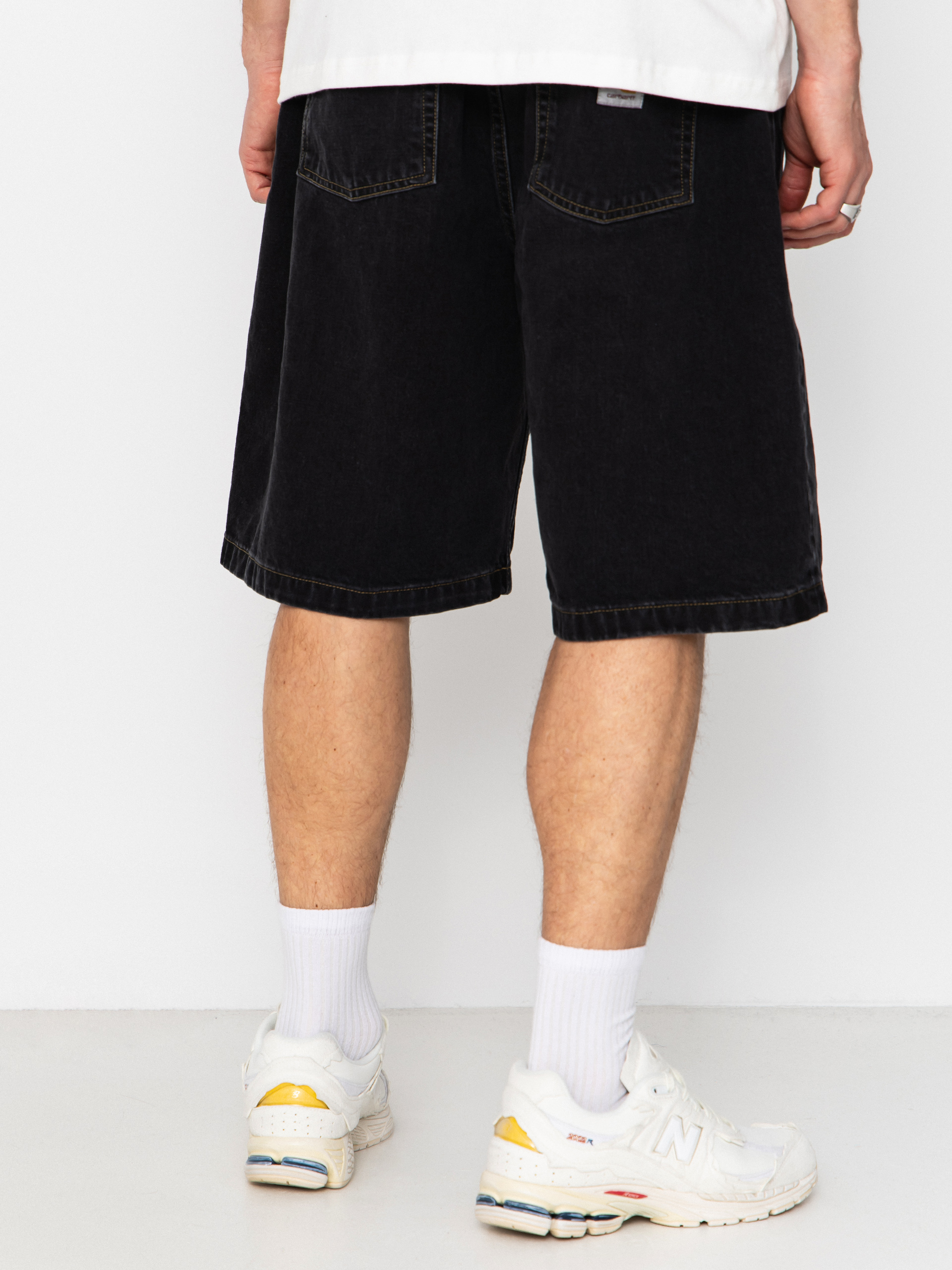 Carhartt WIP Shorts Brandon (black stone washed)