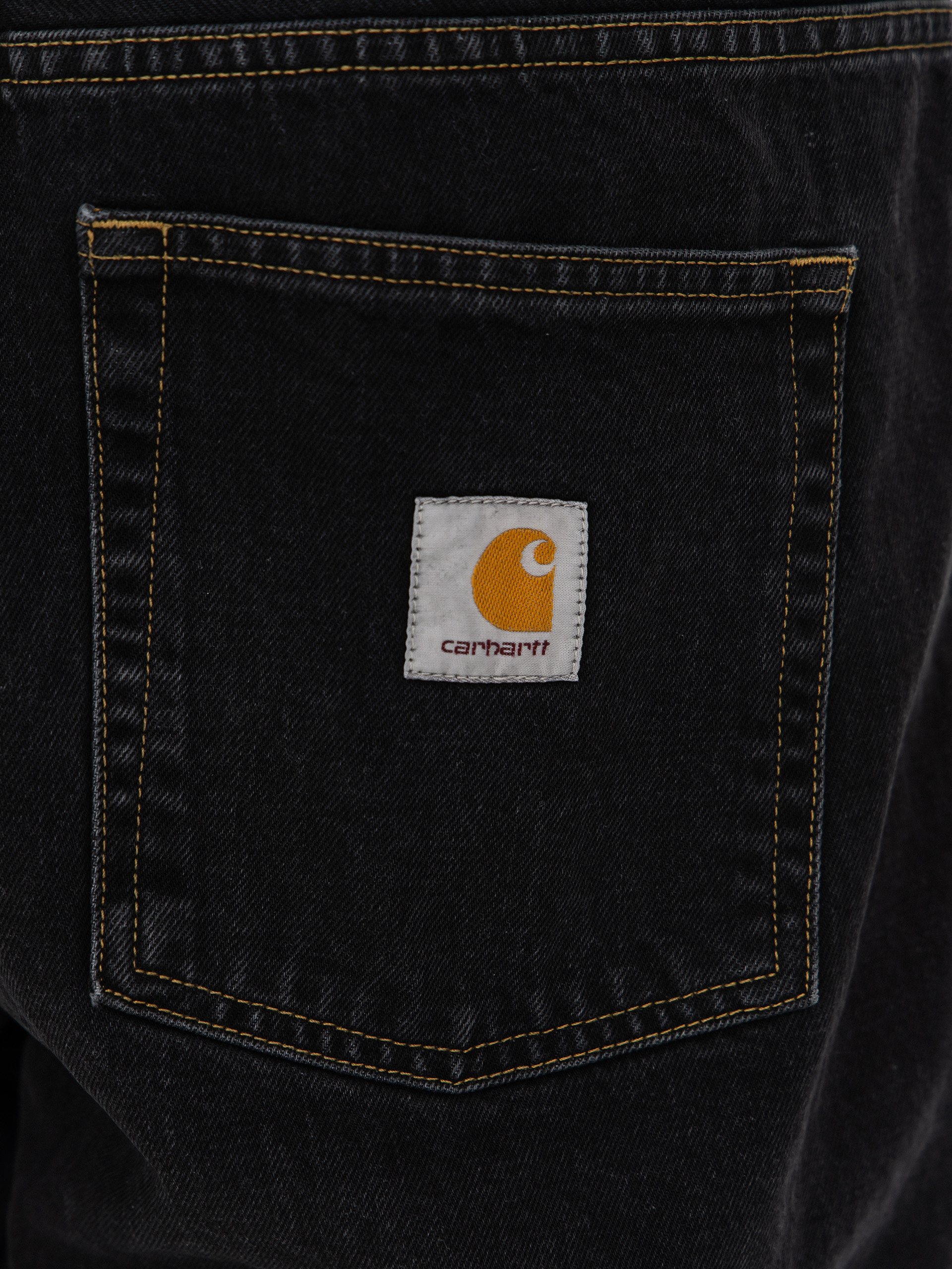 Carhartt WIP Shorts Brandon (black stone washed)