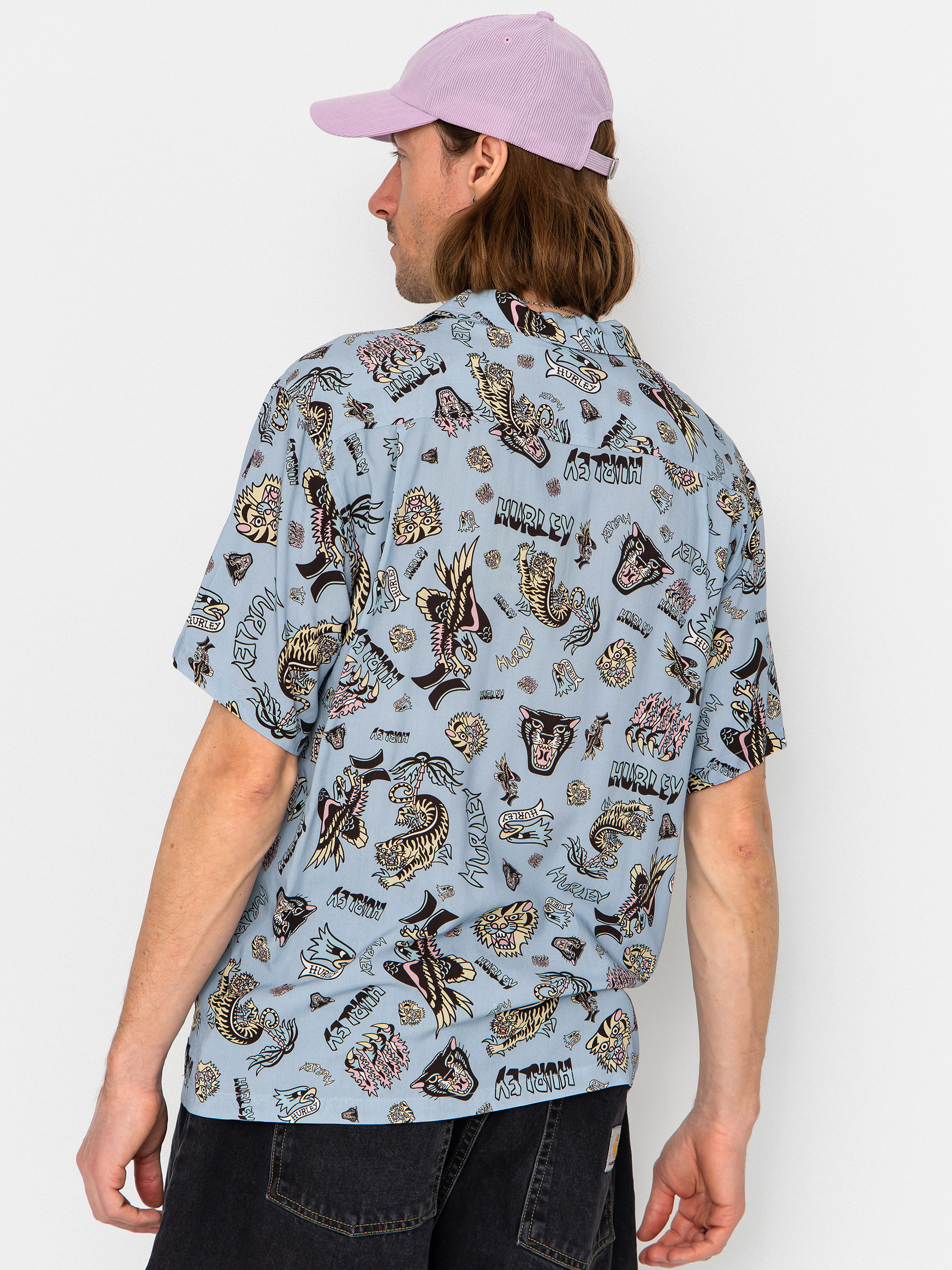 Hurley Shirt Woven Etam (worker blue)