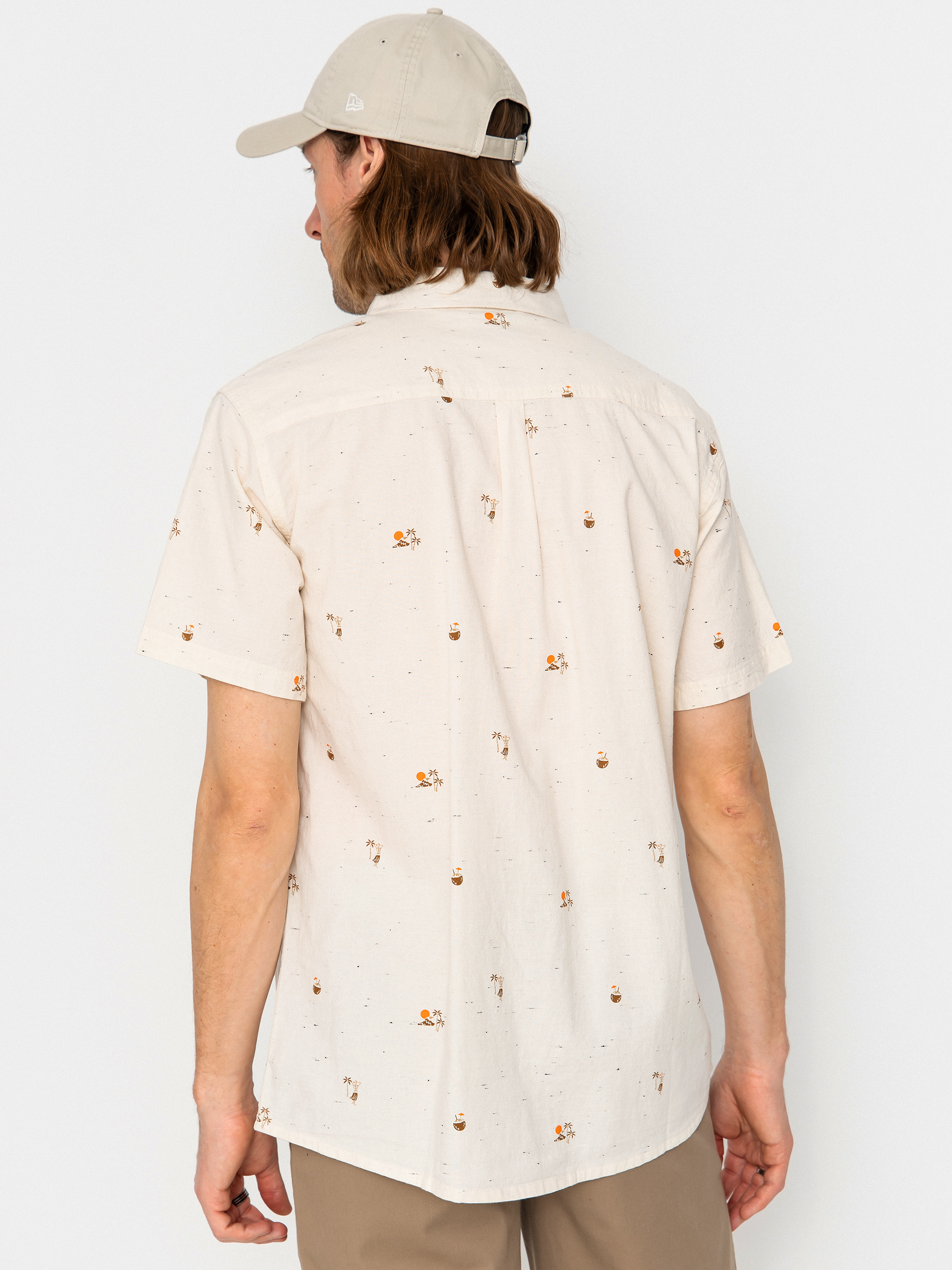 Rip Curl Skelly Breach Shirt (off white)
