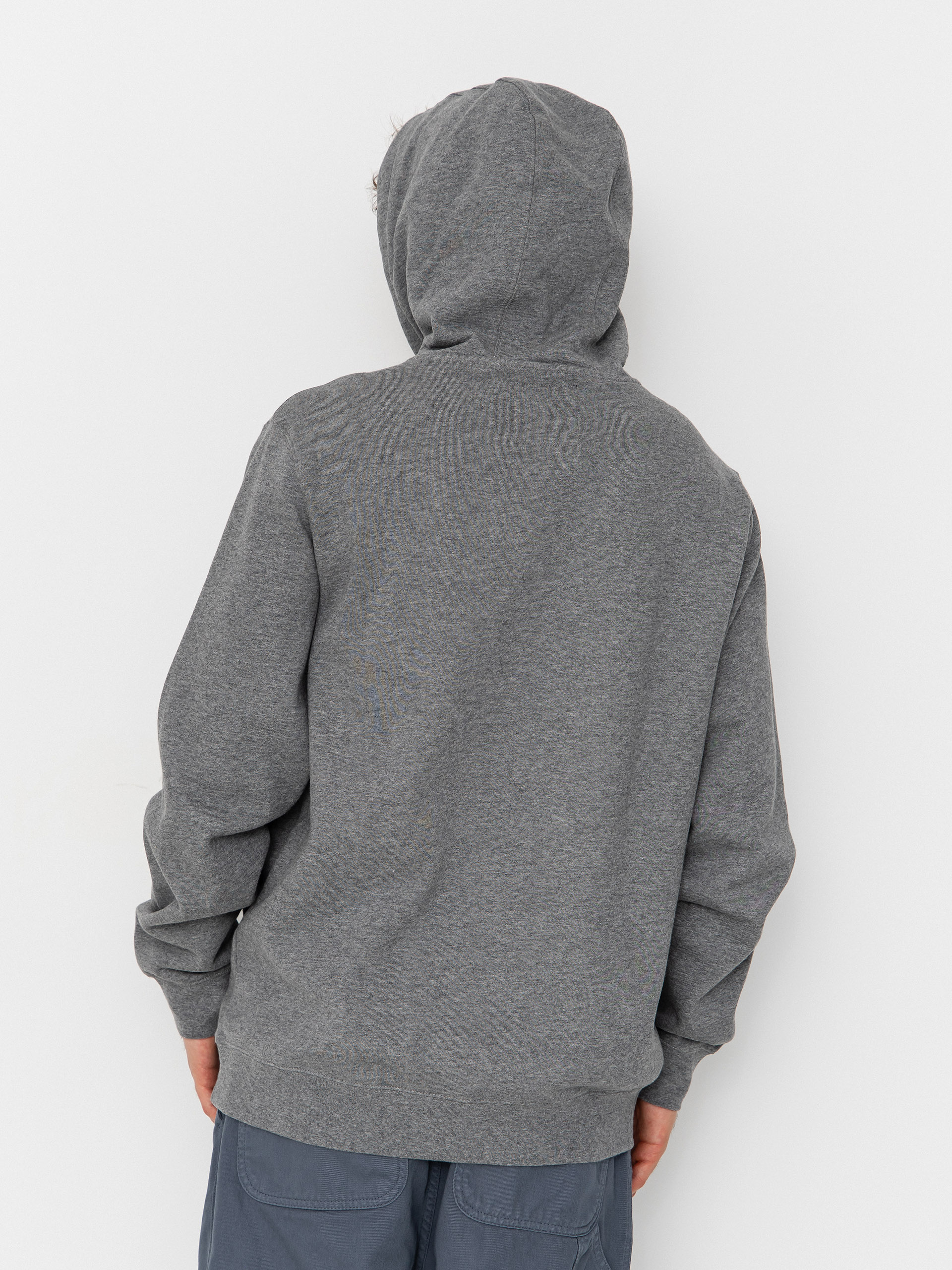 Fox Fox Head HD Hoodie (heather graphite)