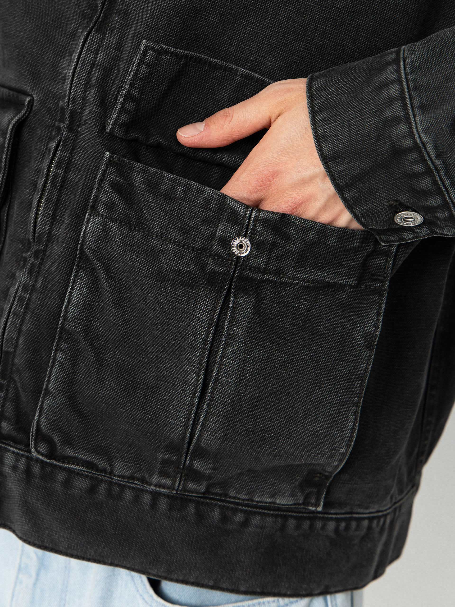HUF Pacific Work Jacke (black)