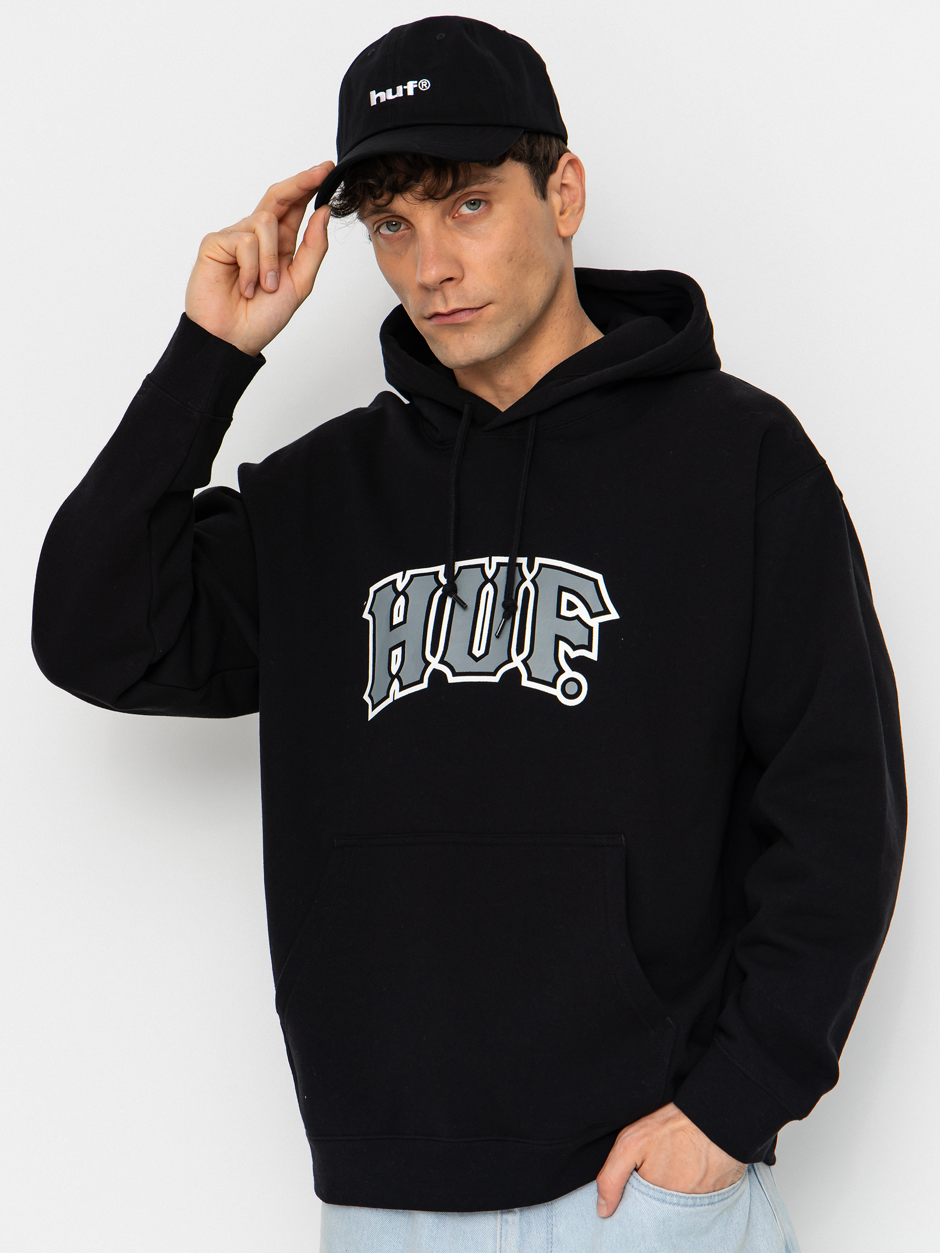 HUF Classic Arch HD Hoodie (black)