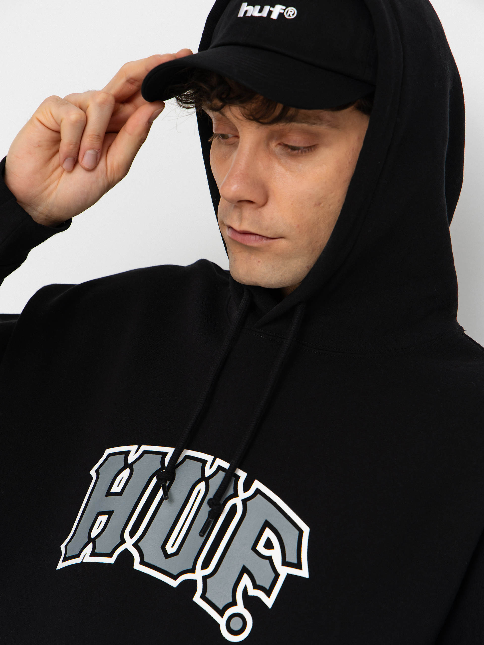 HUF Classic Arch HD Hoodie (black)