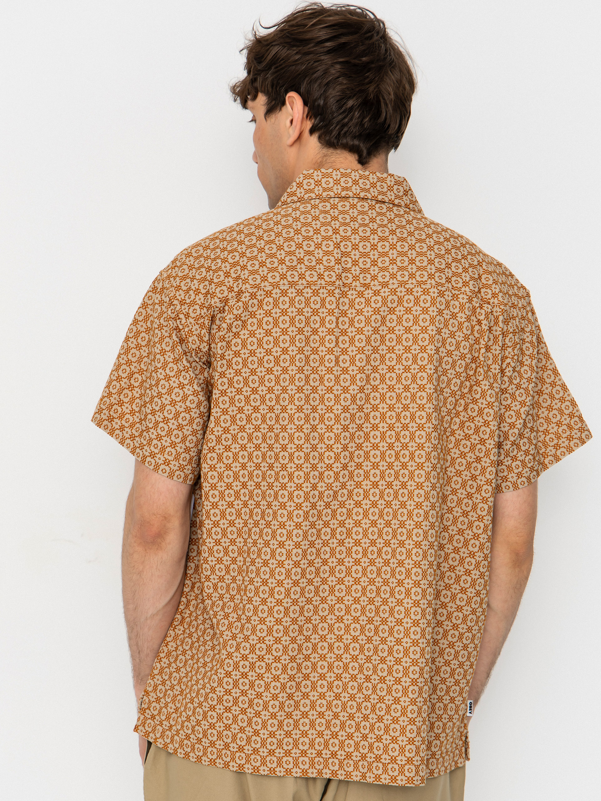 OBEY Adrian Shirt (abbey stone multi)