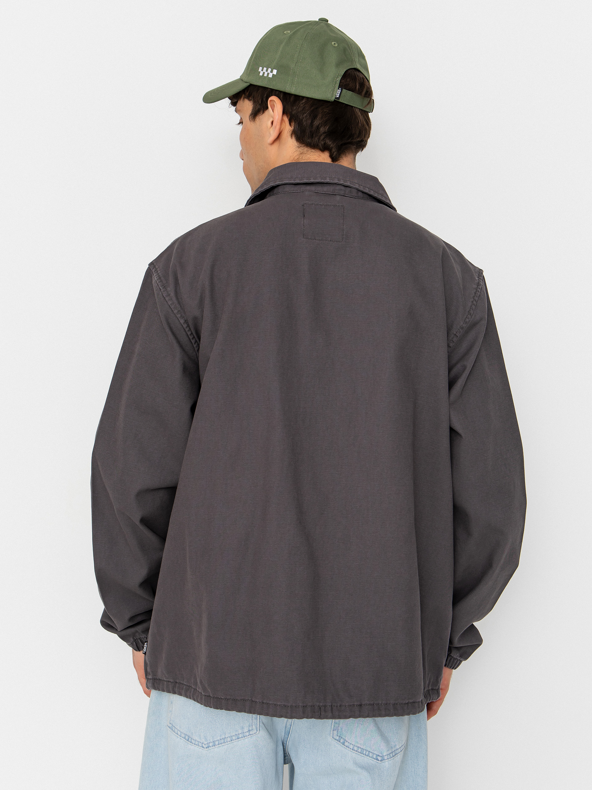 Vans Torrey Pigment Canvas Coaches Jacke (asphalt)