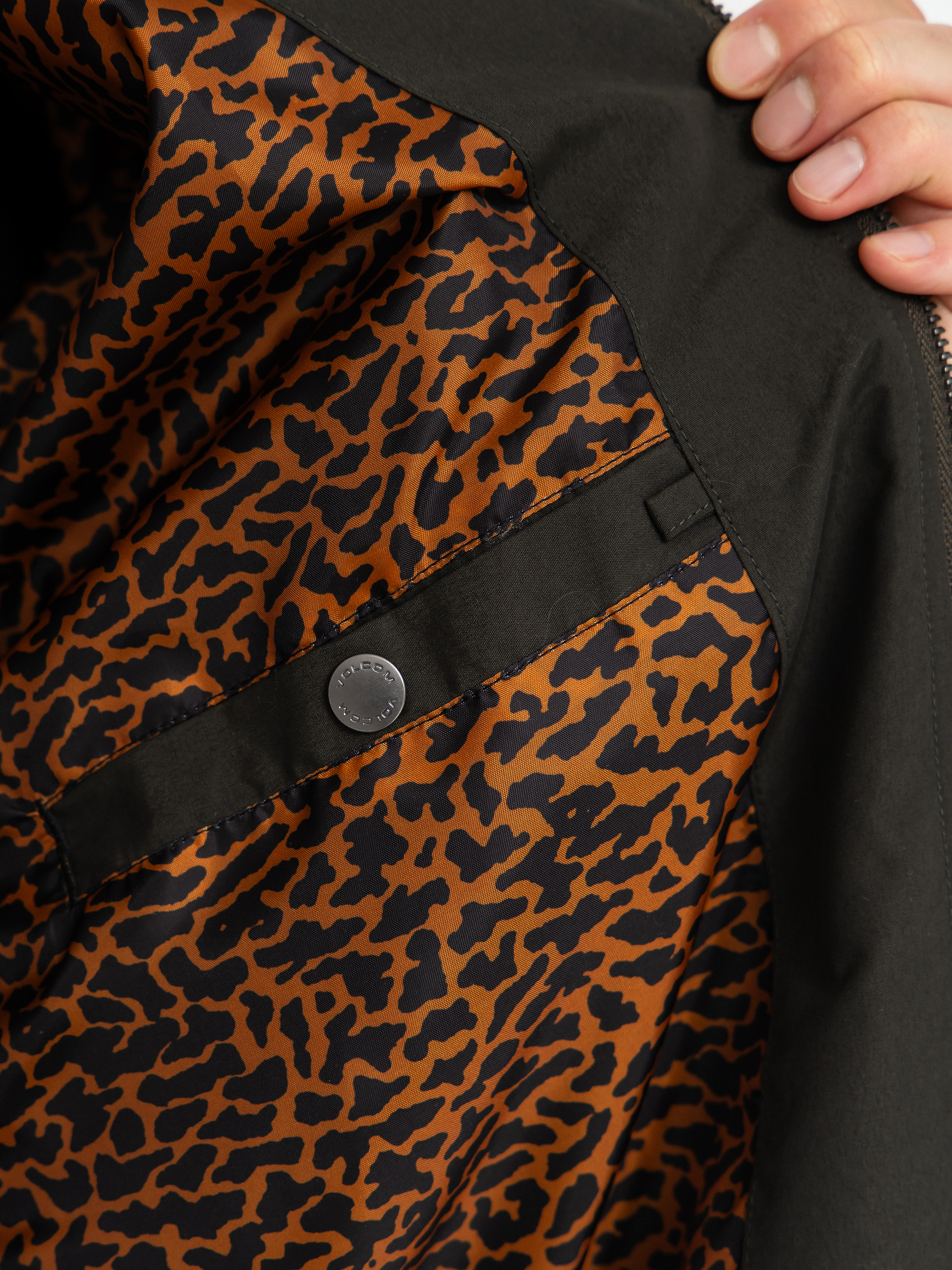Volcom Likurtis Jacke (rinsed black)
