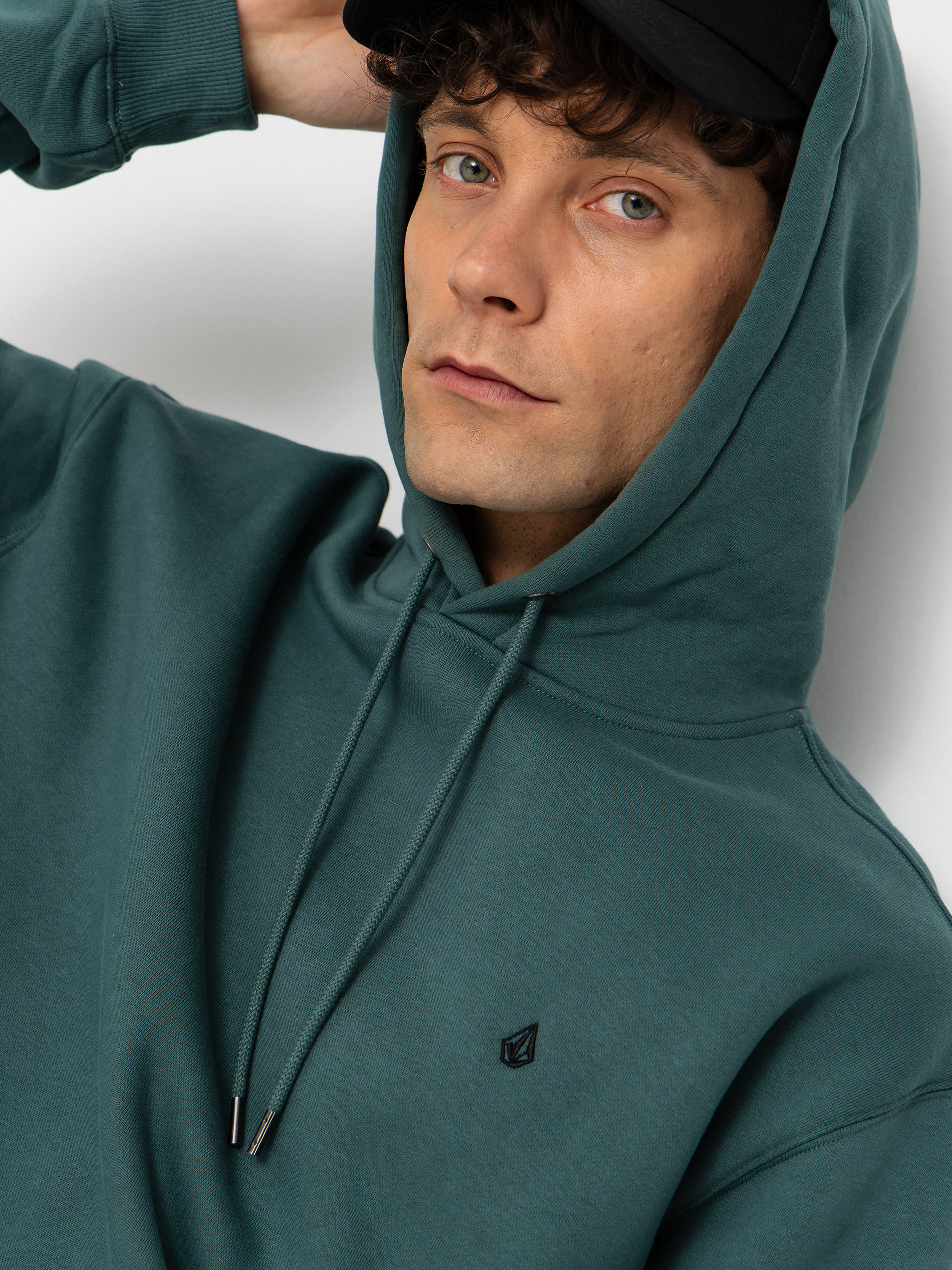 Volcom Single Stone HD Hoodie (rifle green)