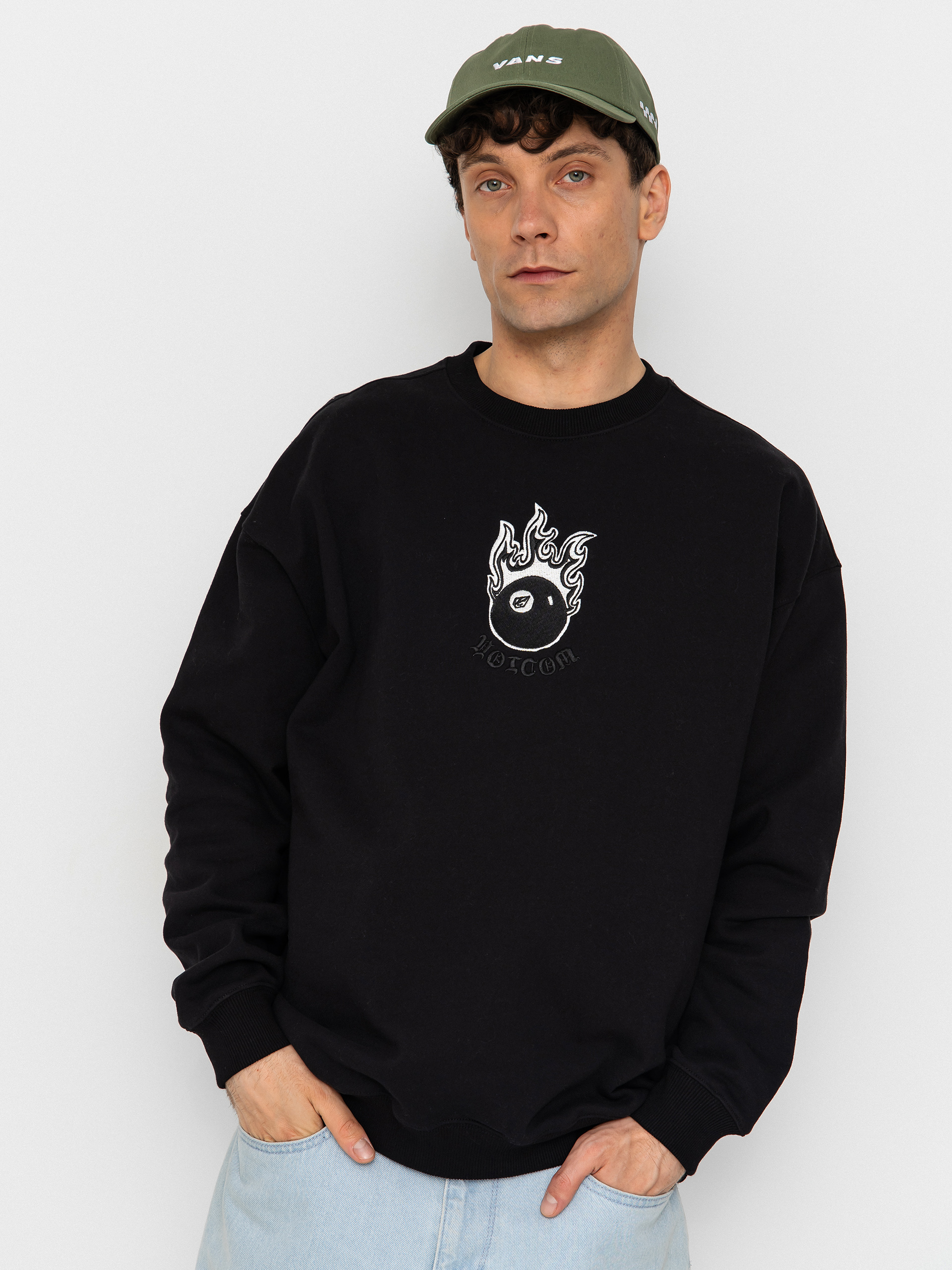 Volcom Fa Seth Conboy Crew Sweatshirt (black)