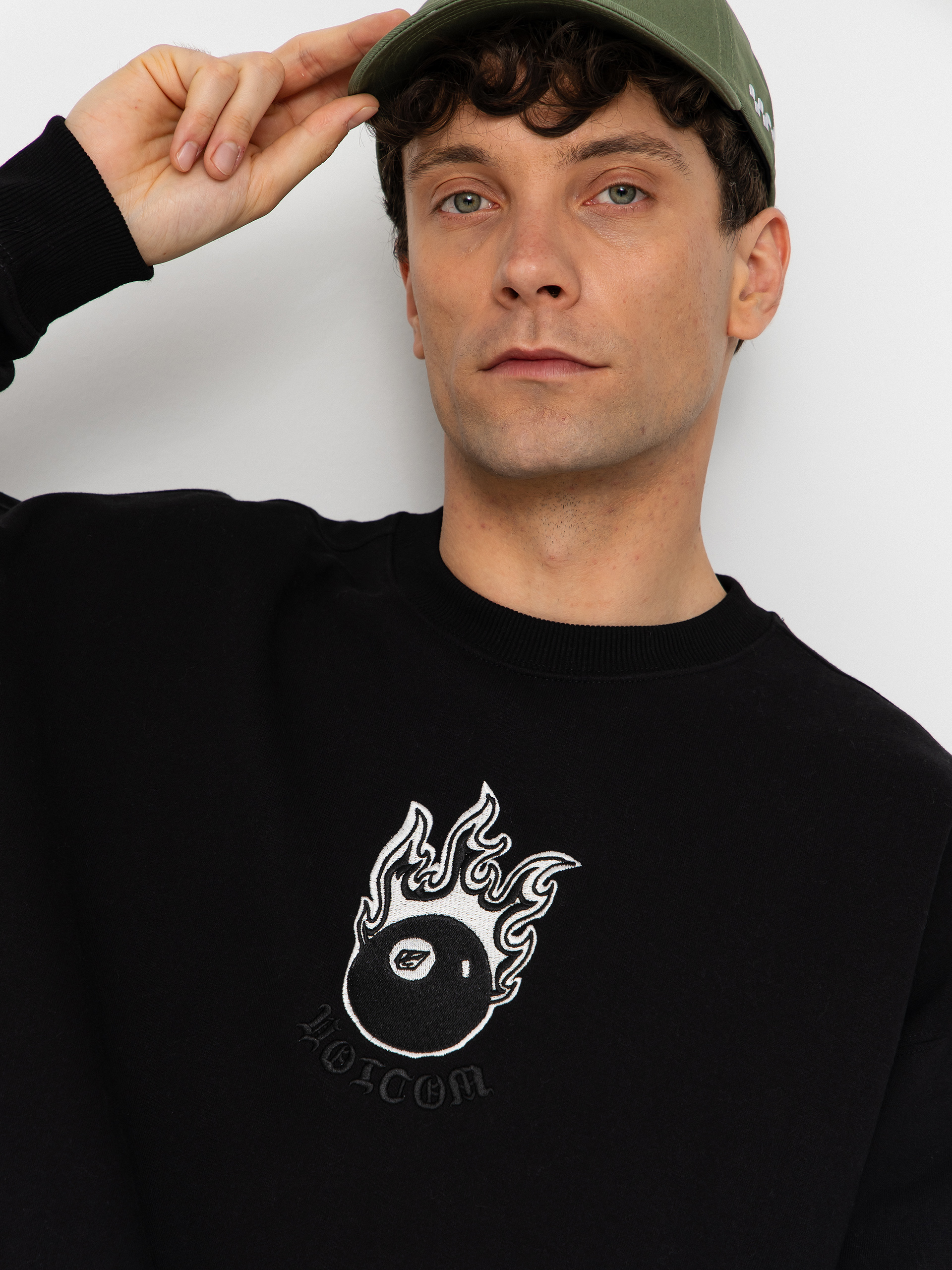 Volcom Fa Seth Conboy Crew Sweatshirt (black)
