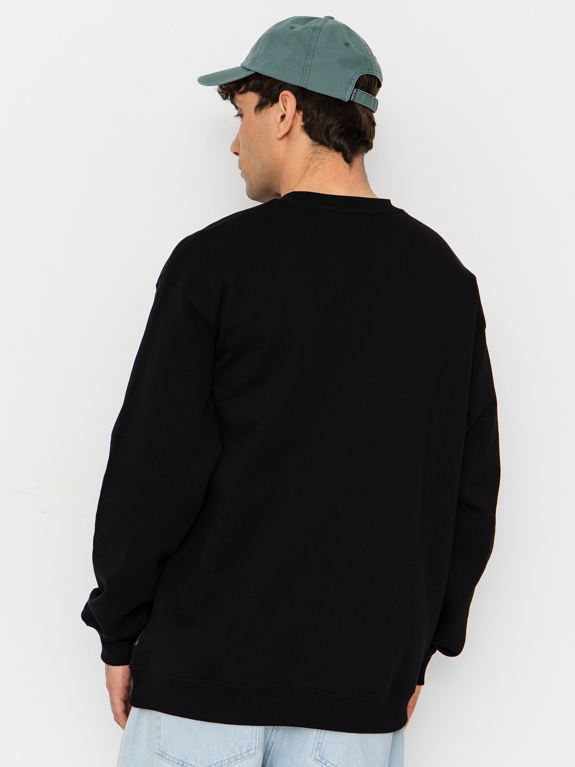 Volcom Single Stone Crew Sweatshirt (black)