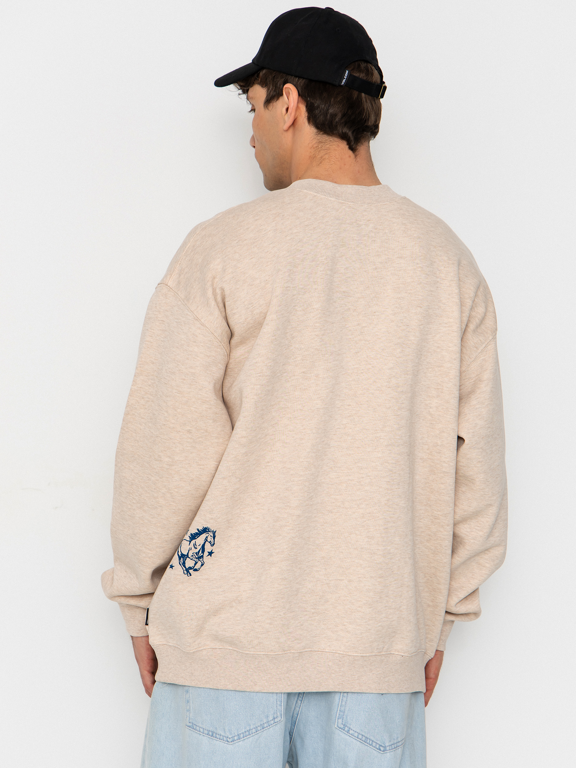 Volcom Recto Verso Crew Sweatshirt (dust heather)