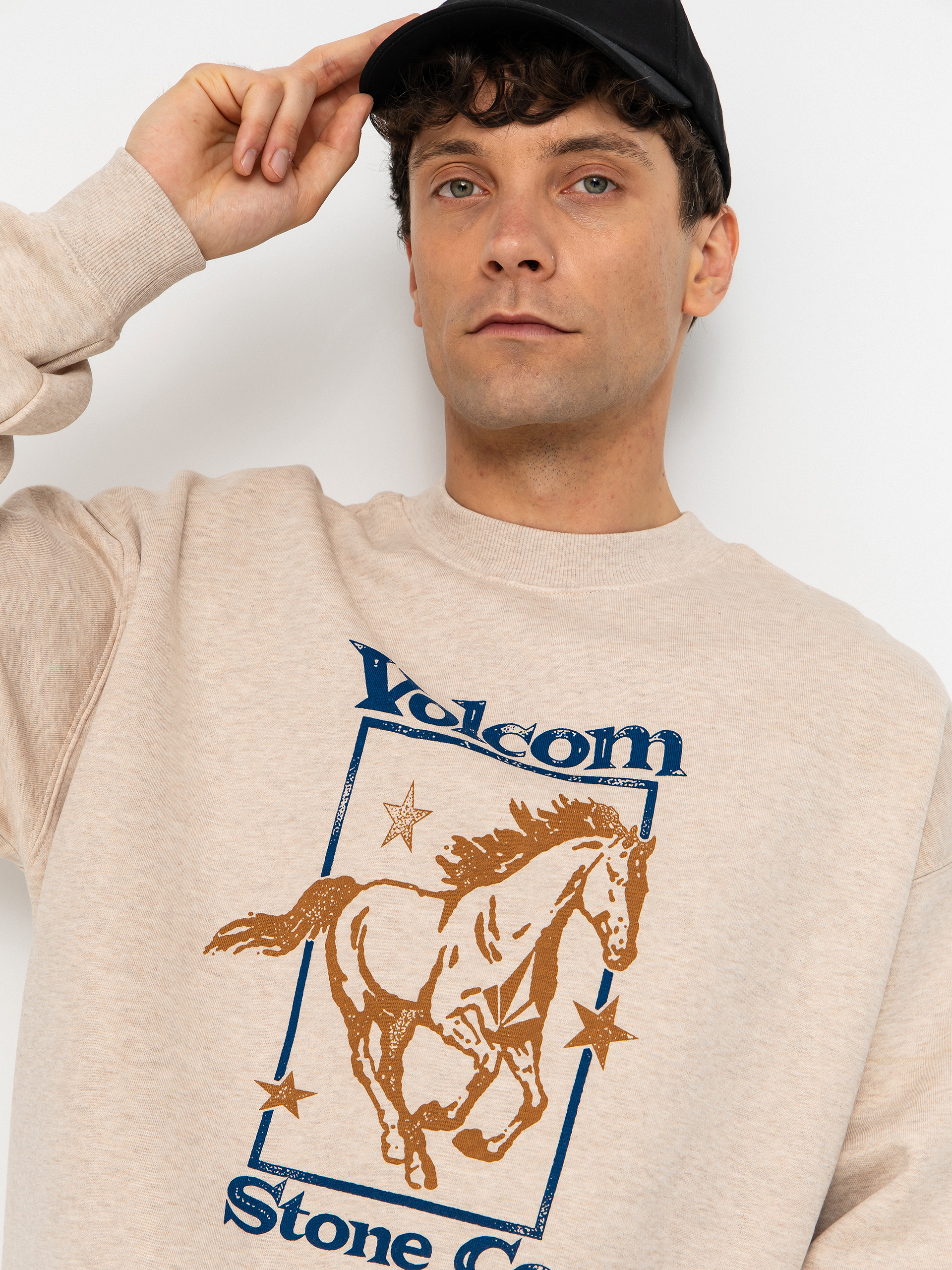 Volcom Recto Verso Crew Sweatshirt (dust heather)