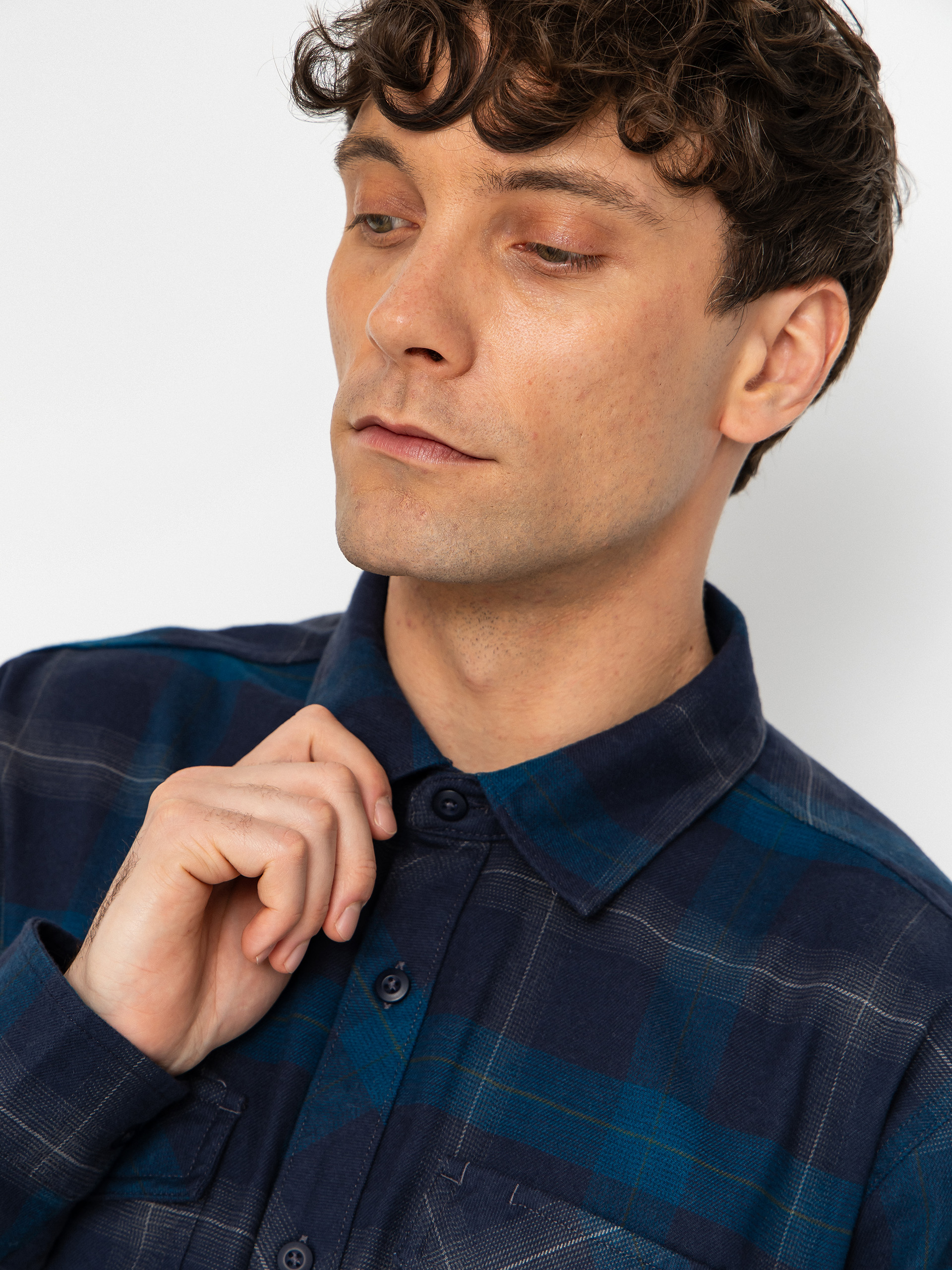 Fox Survivalist Core Flannel Shirt (midnight)