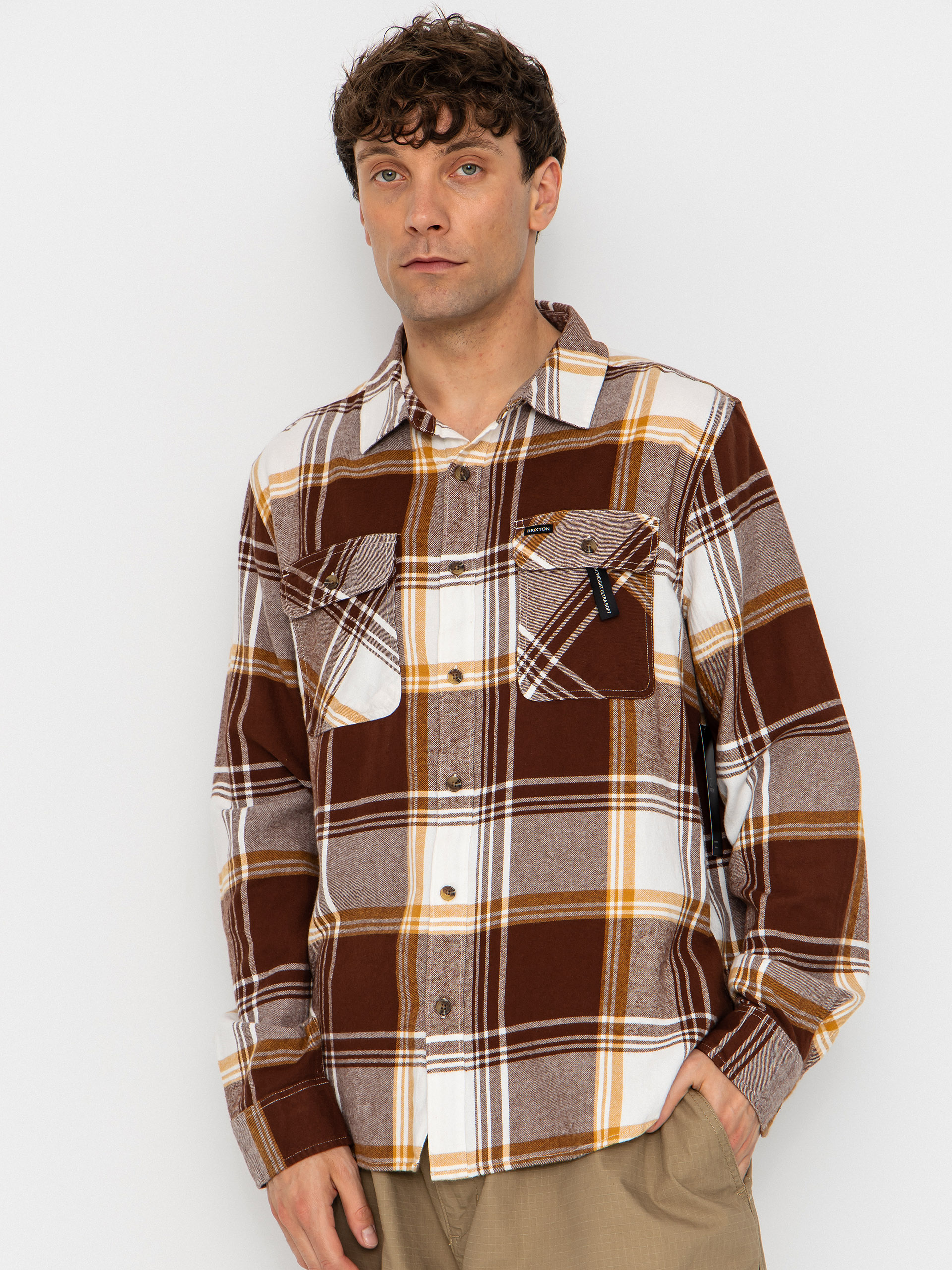 Brixton Bowery Lw Ultra Flannel Shirt