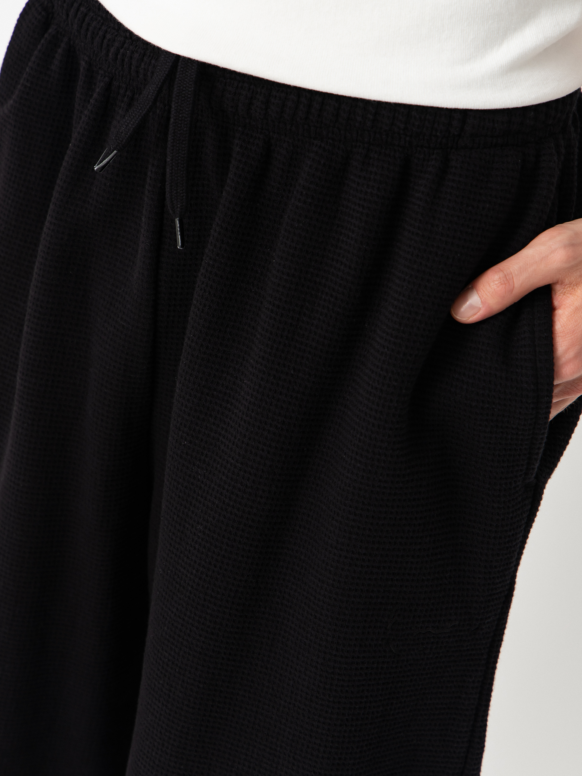 Karl Kani Shorts Signature Waffle (black)
