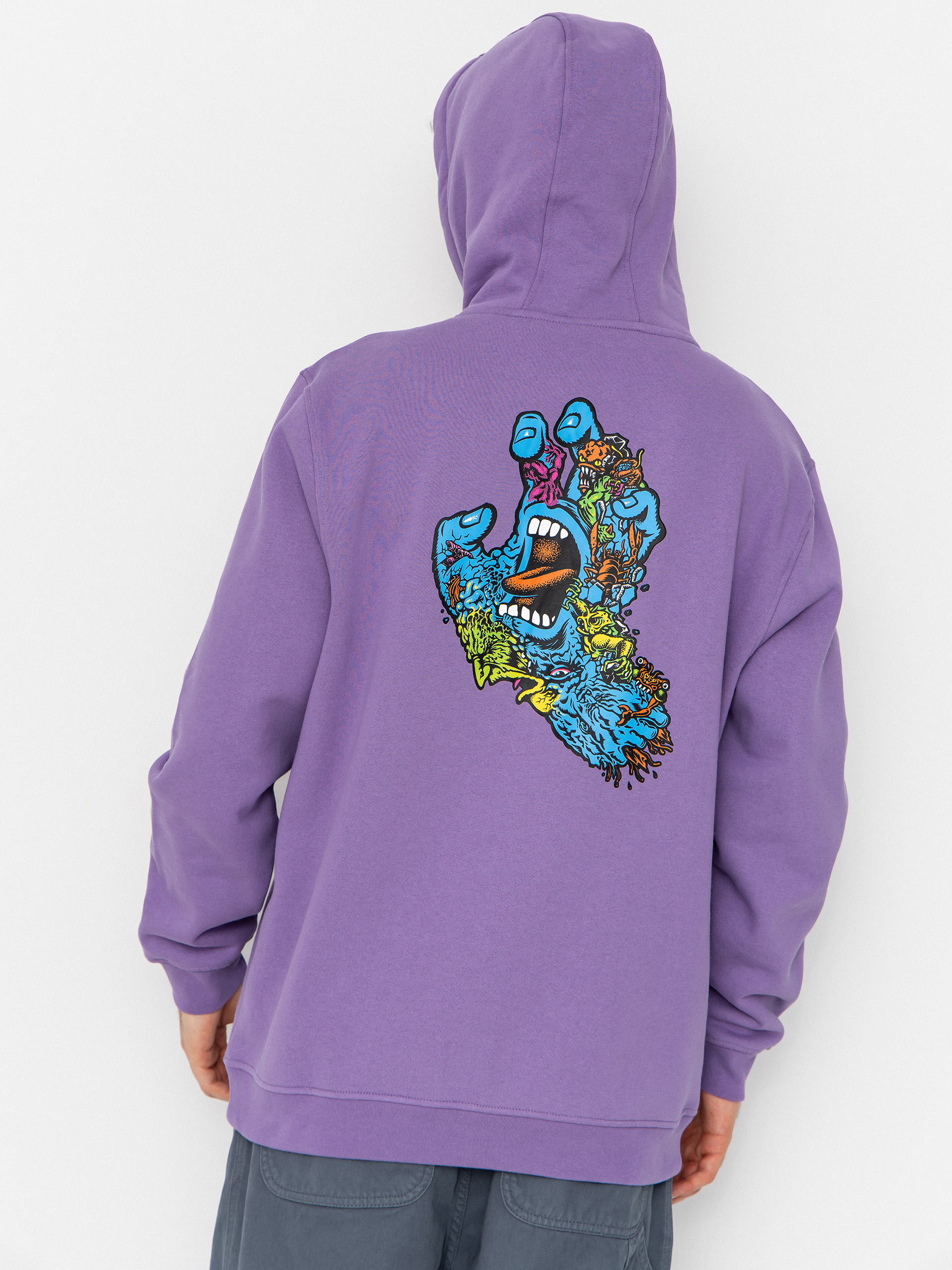 Santa Cruz Roskopp Screaming Five HD Hoodie (purple haze)