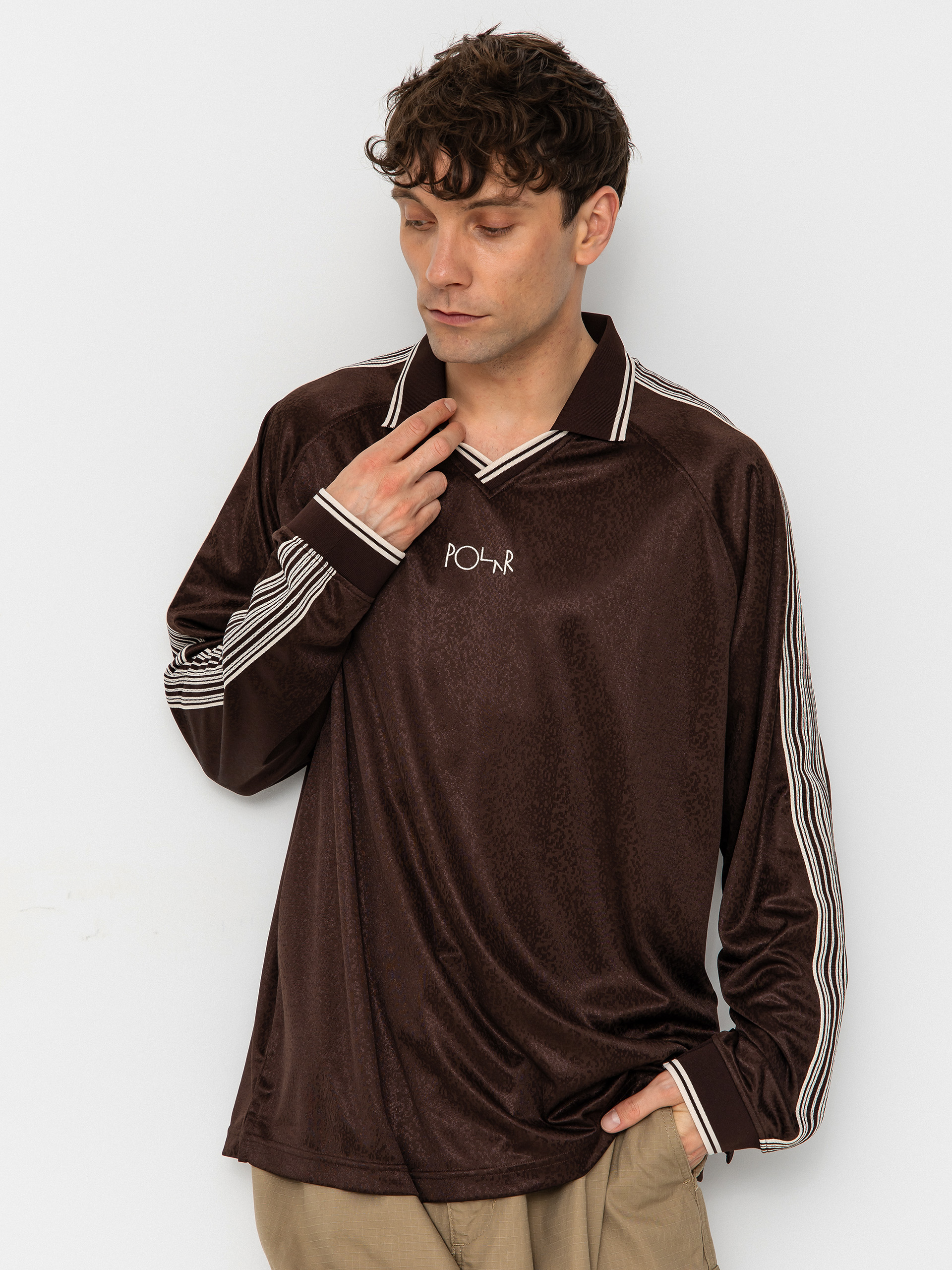 Polar Skate Davie Hemd (chocolate/ivory)