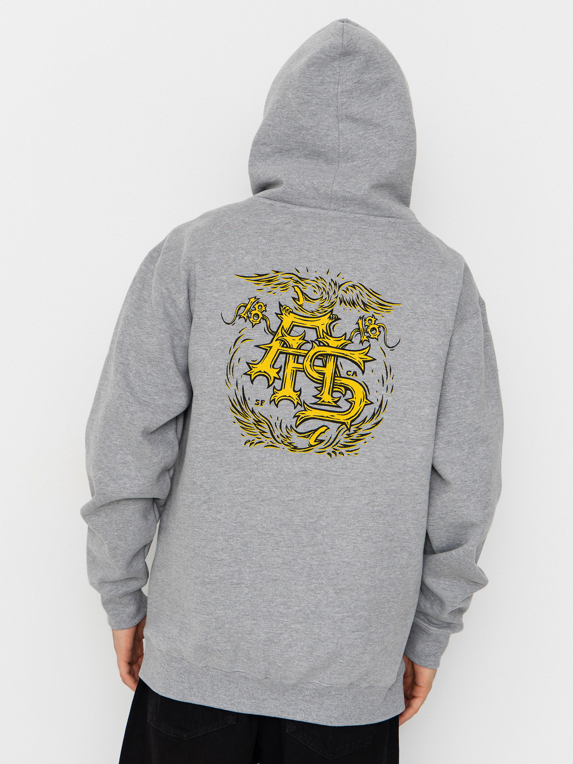 Antihero Customs Sweatshirt (heather grey)