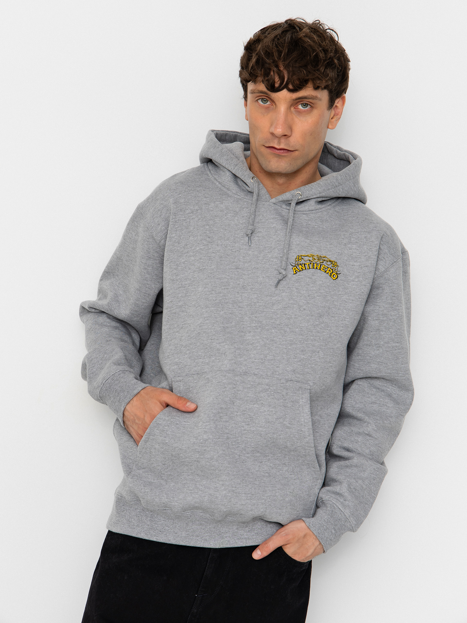 Antihero Customs Sweatshirt (heather grey)