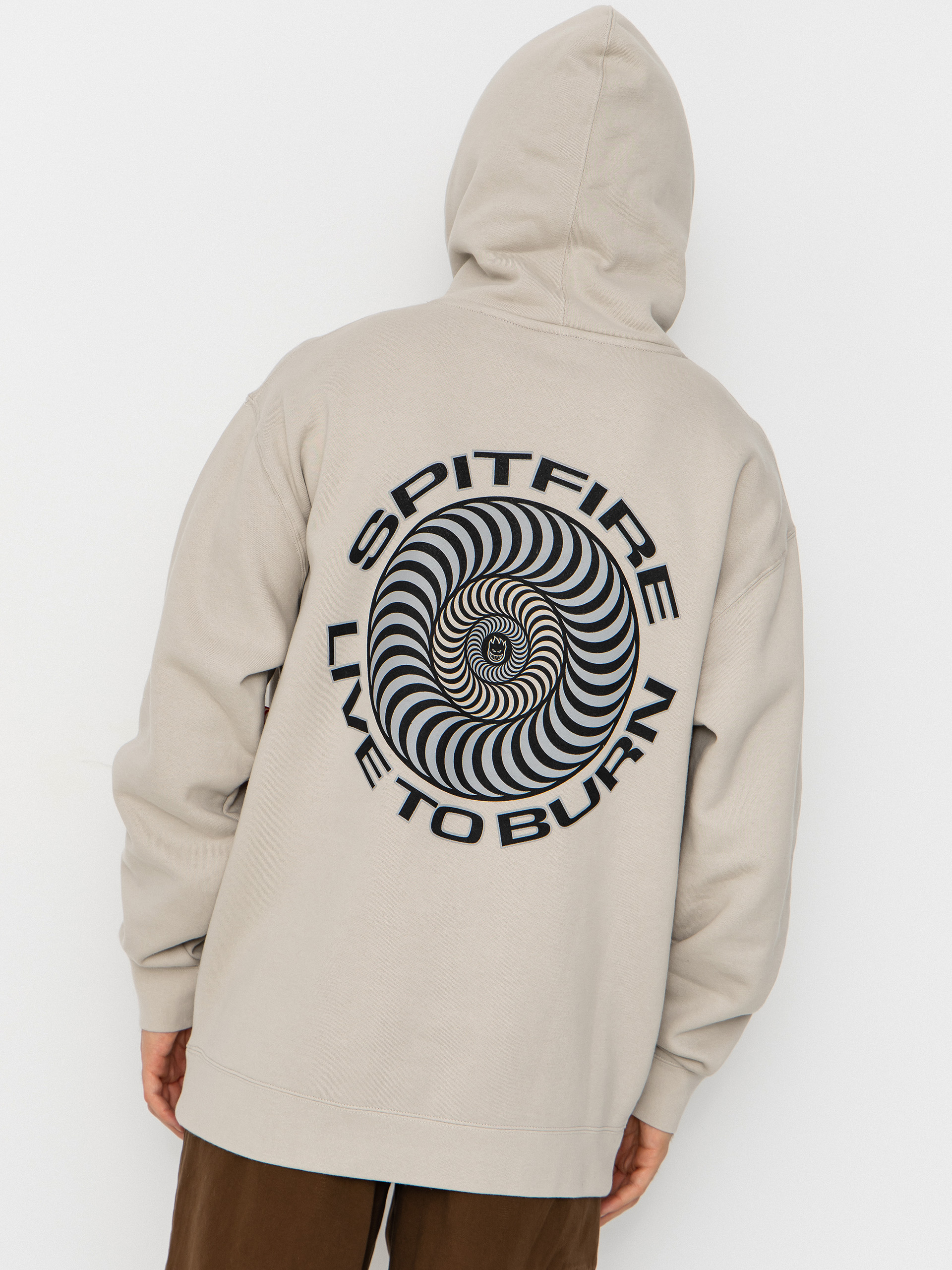 Spitfire Live To Burn Classic HD Hoodie