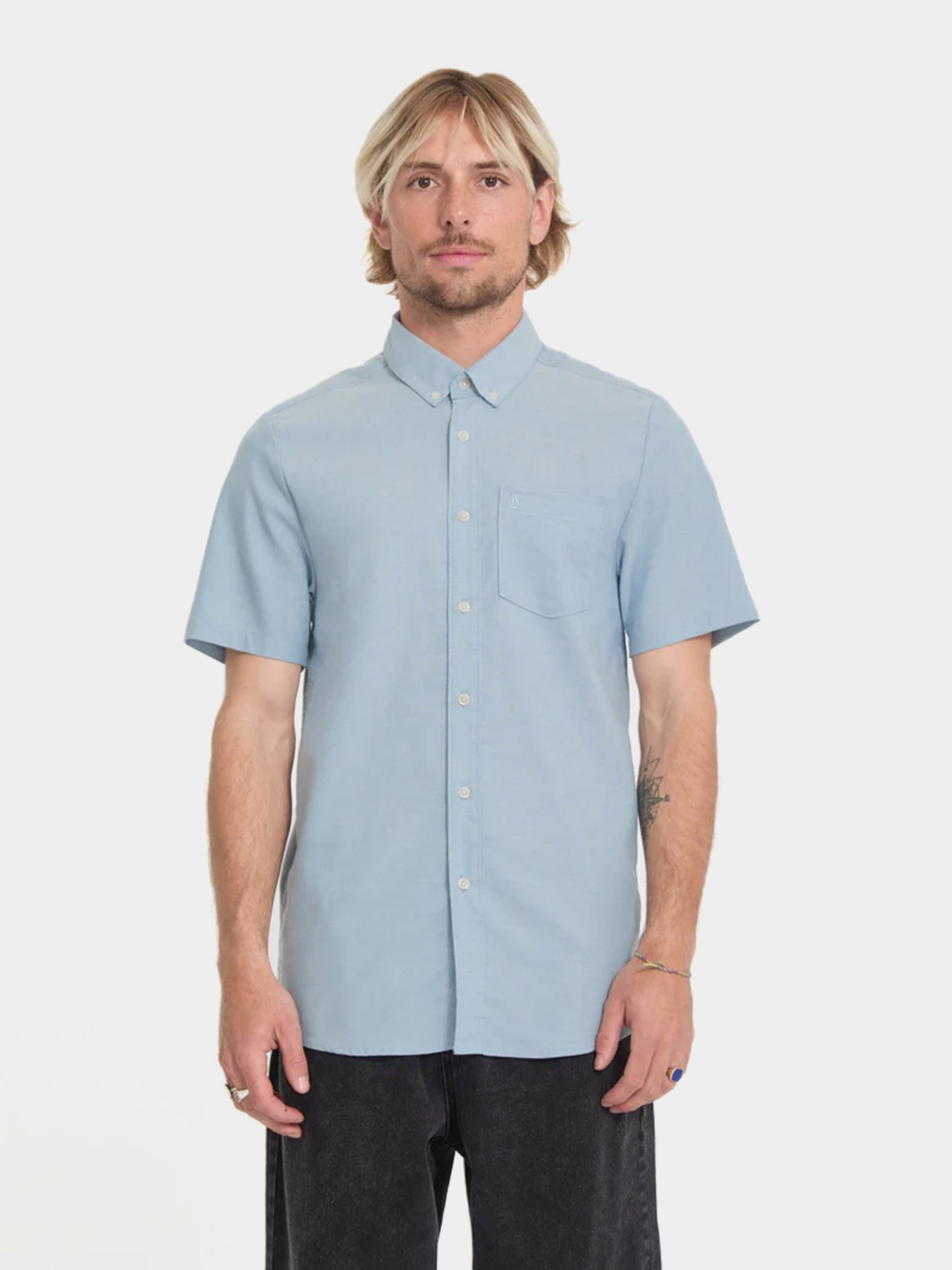 Volcom Hemd Everett Oxford (wrecked indigo)
