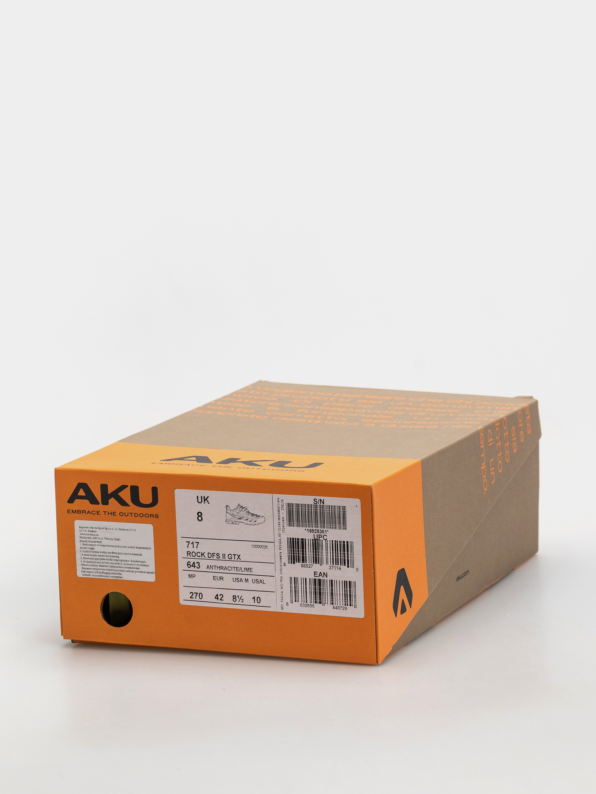 AKU Rock DFS II GTX Shoes (anthracite/lime)
