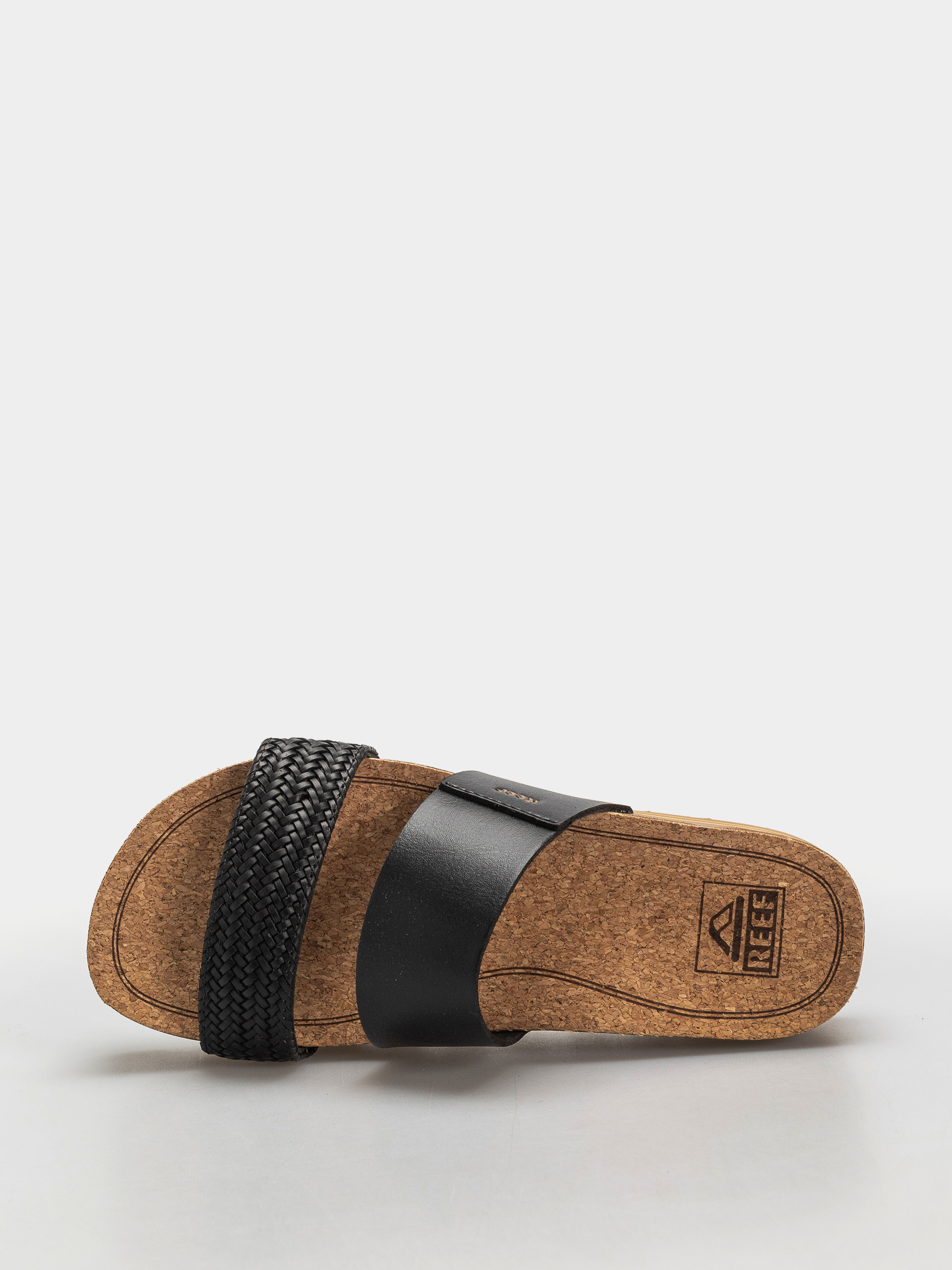 Reef Flip Flops Cushion Vista Hi Wmn (black braid)