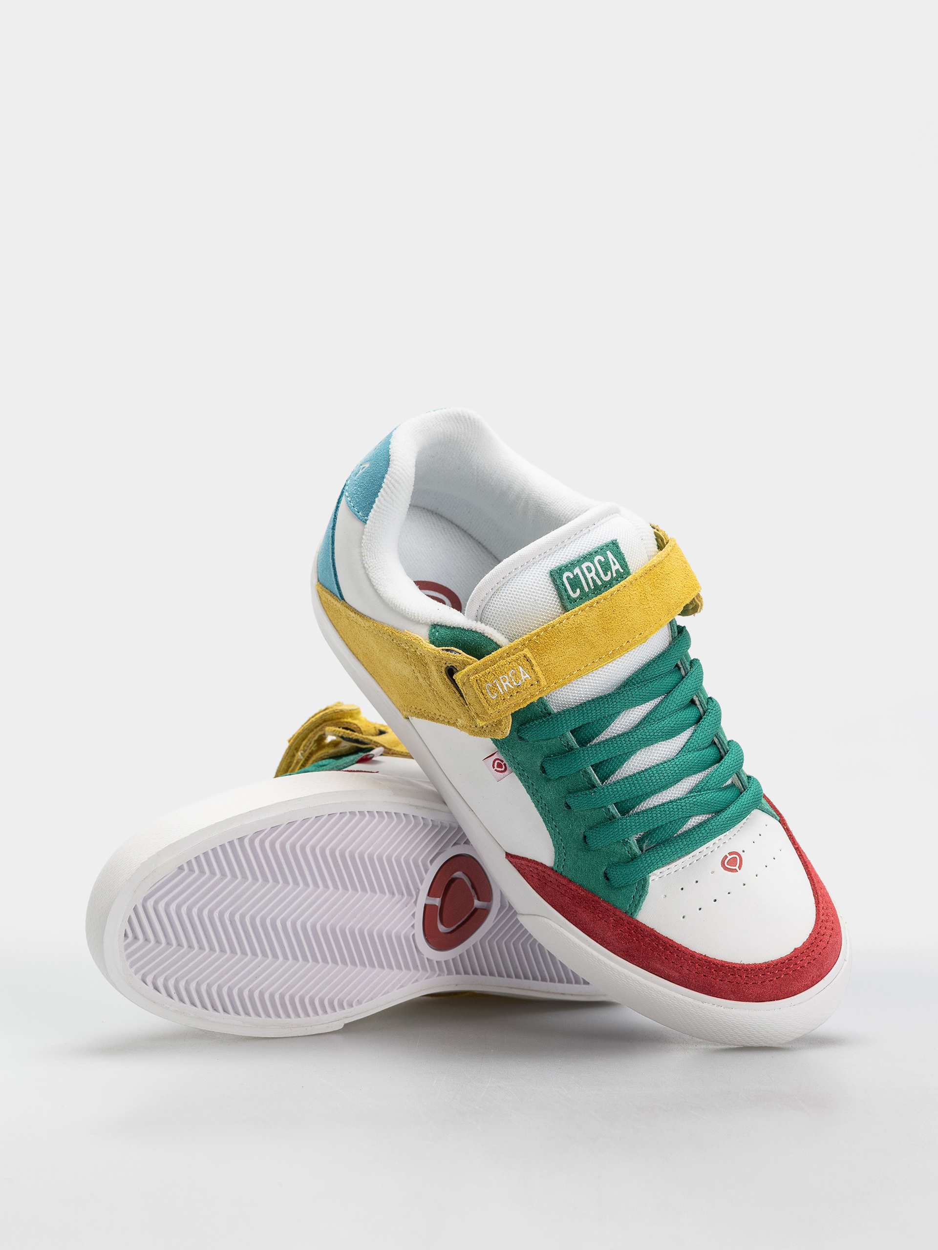 Circa Shoes 205 Vulc (red/green/yellow/white)