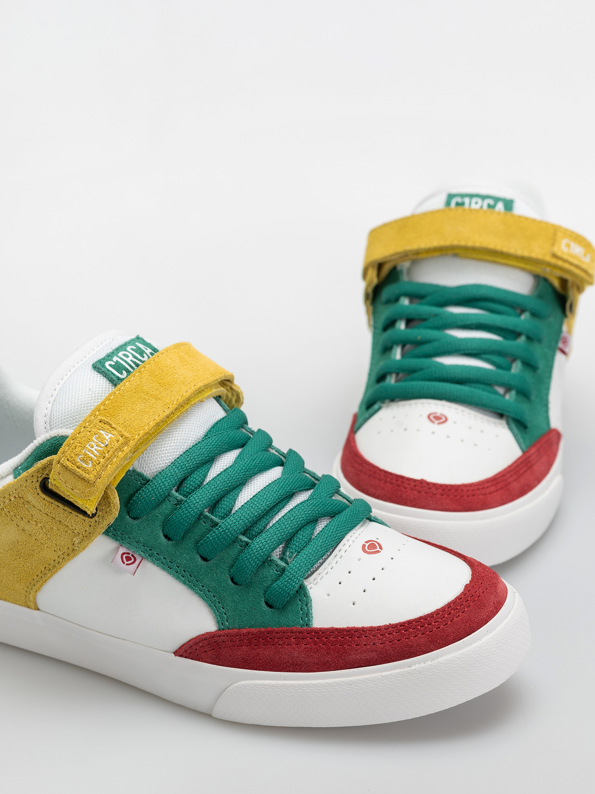 Circa Shoes 205 Vulc (red/green/yellow/white)