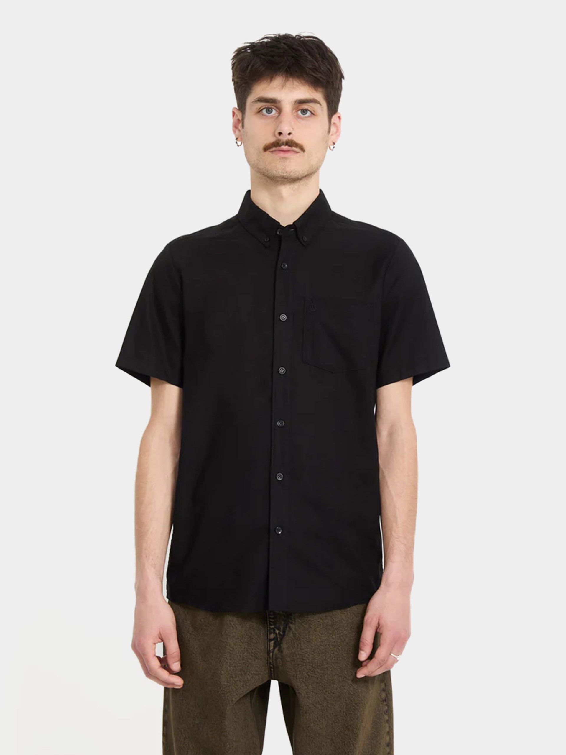 Volcom Hemd Everett Oxford (new black)