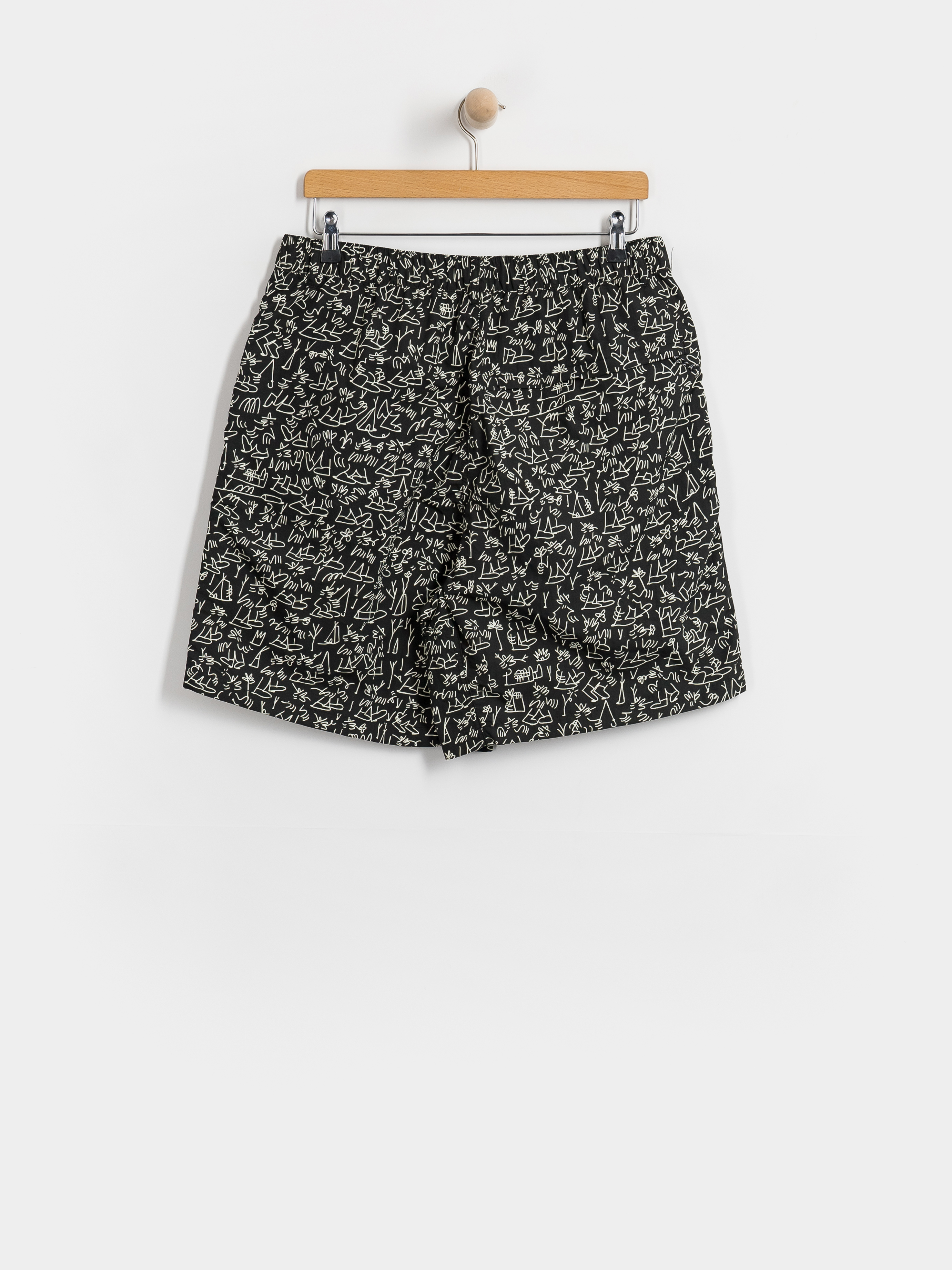 Salty Crew Shorts Raid Packable (lb black)