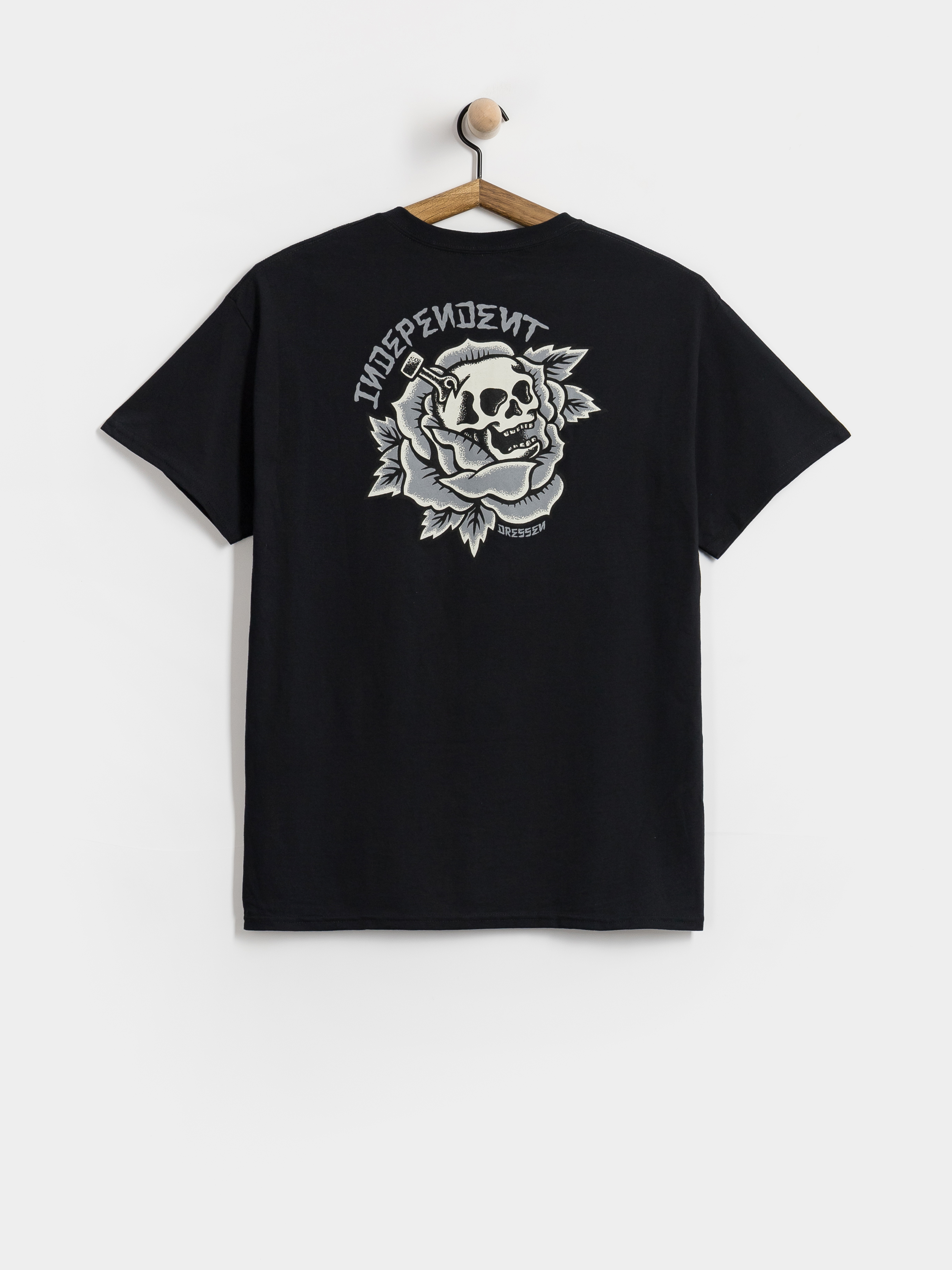 Independent T-Shirt Dressen Skull Rose